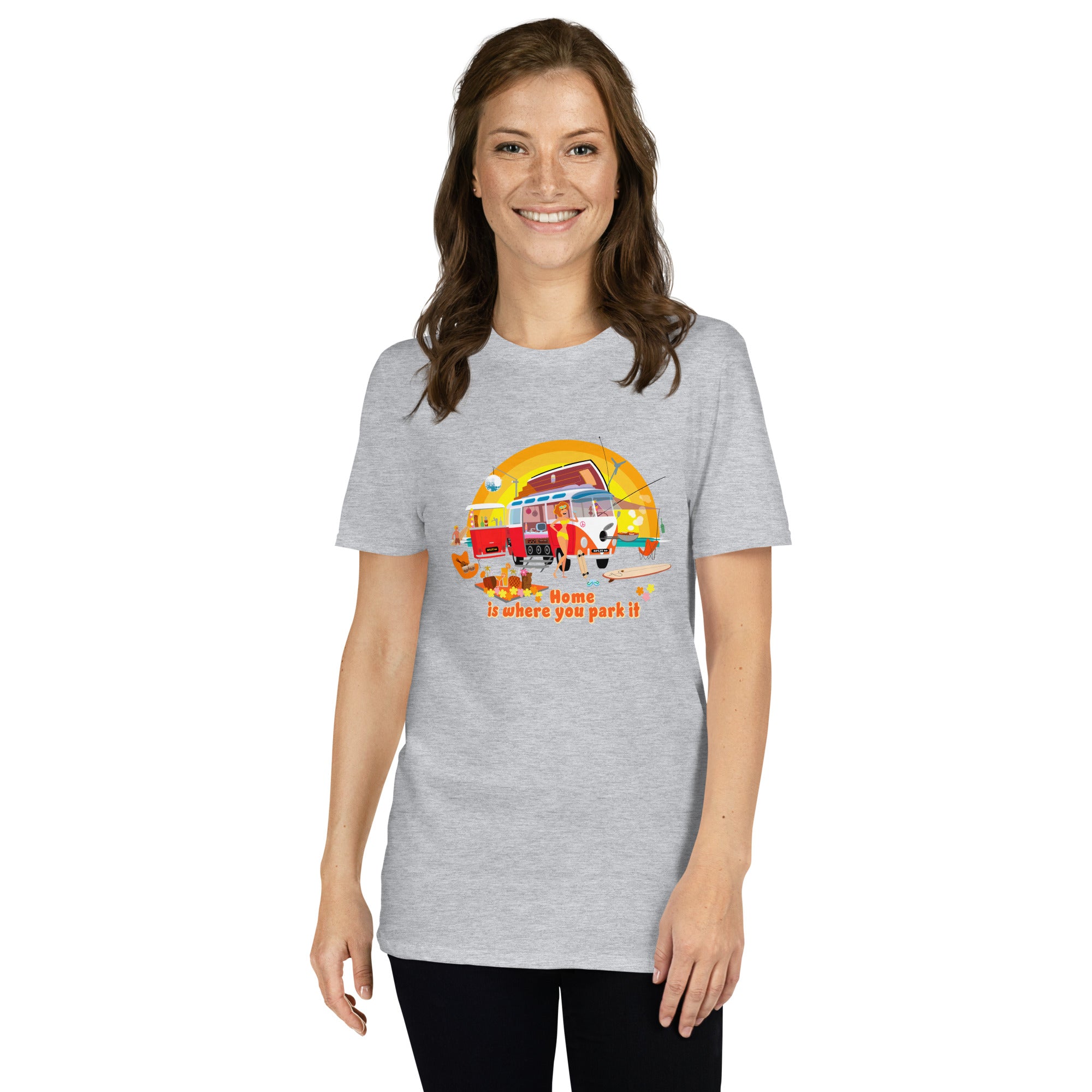 Softstyle Cotton T-Shirt Ultra Combi: Home is where you park it