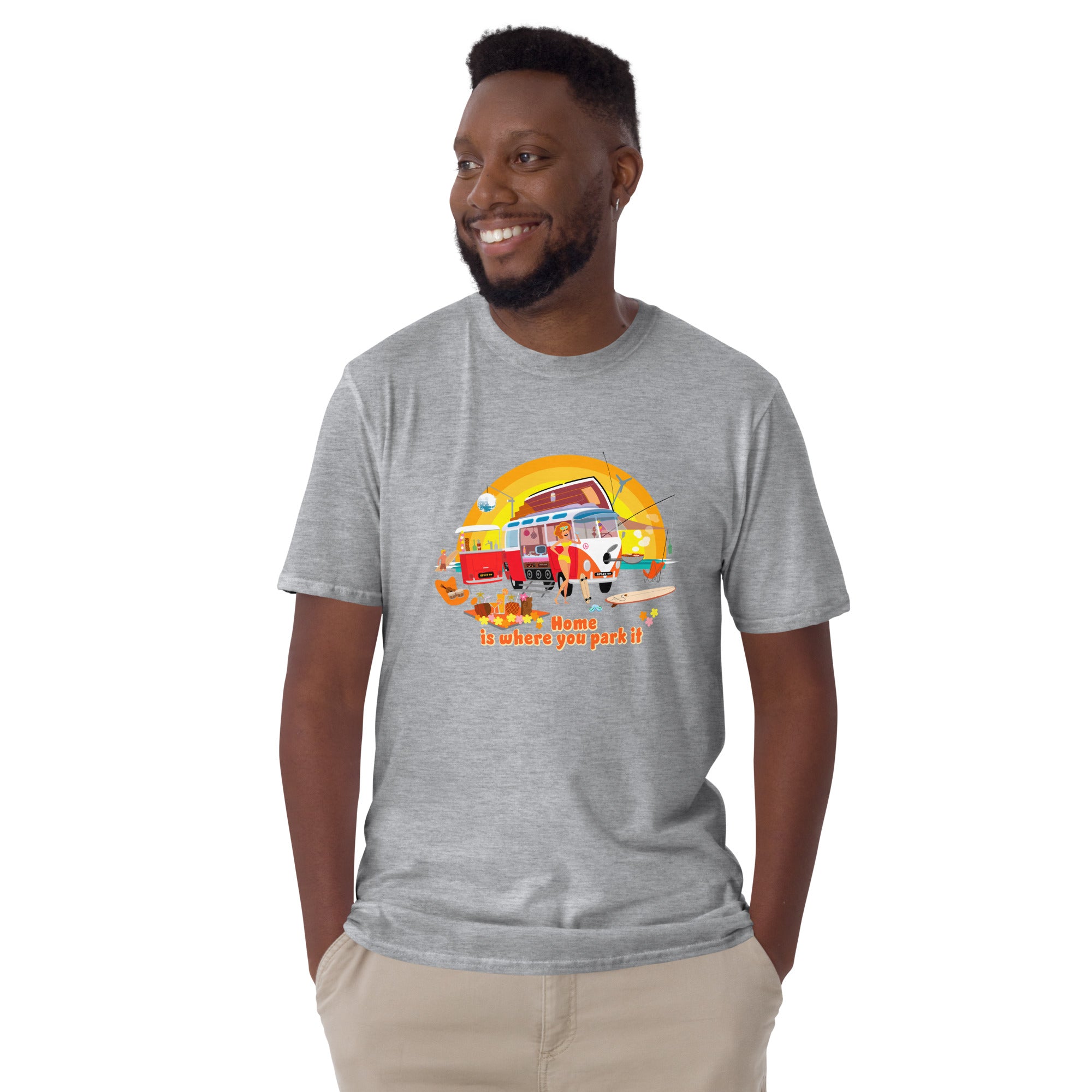 Softstyle Cotton T-Shirt Ultra Combi: Home is where you park it