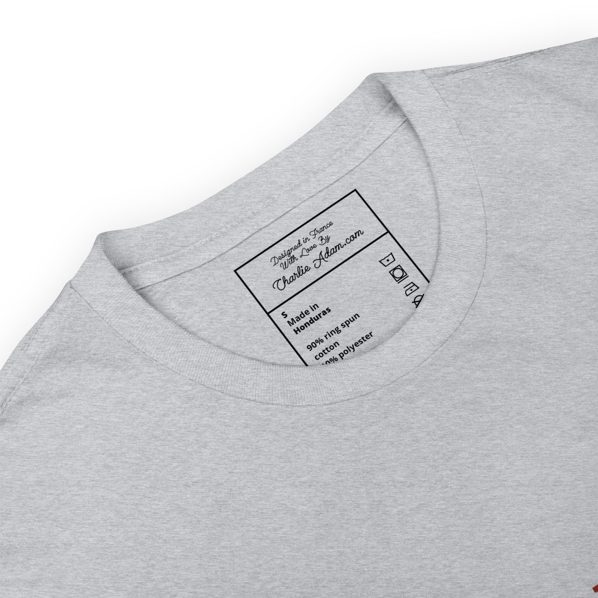 Softstyle Cotton T-Shirt Ski Bum dark text