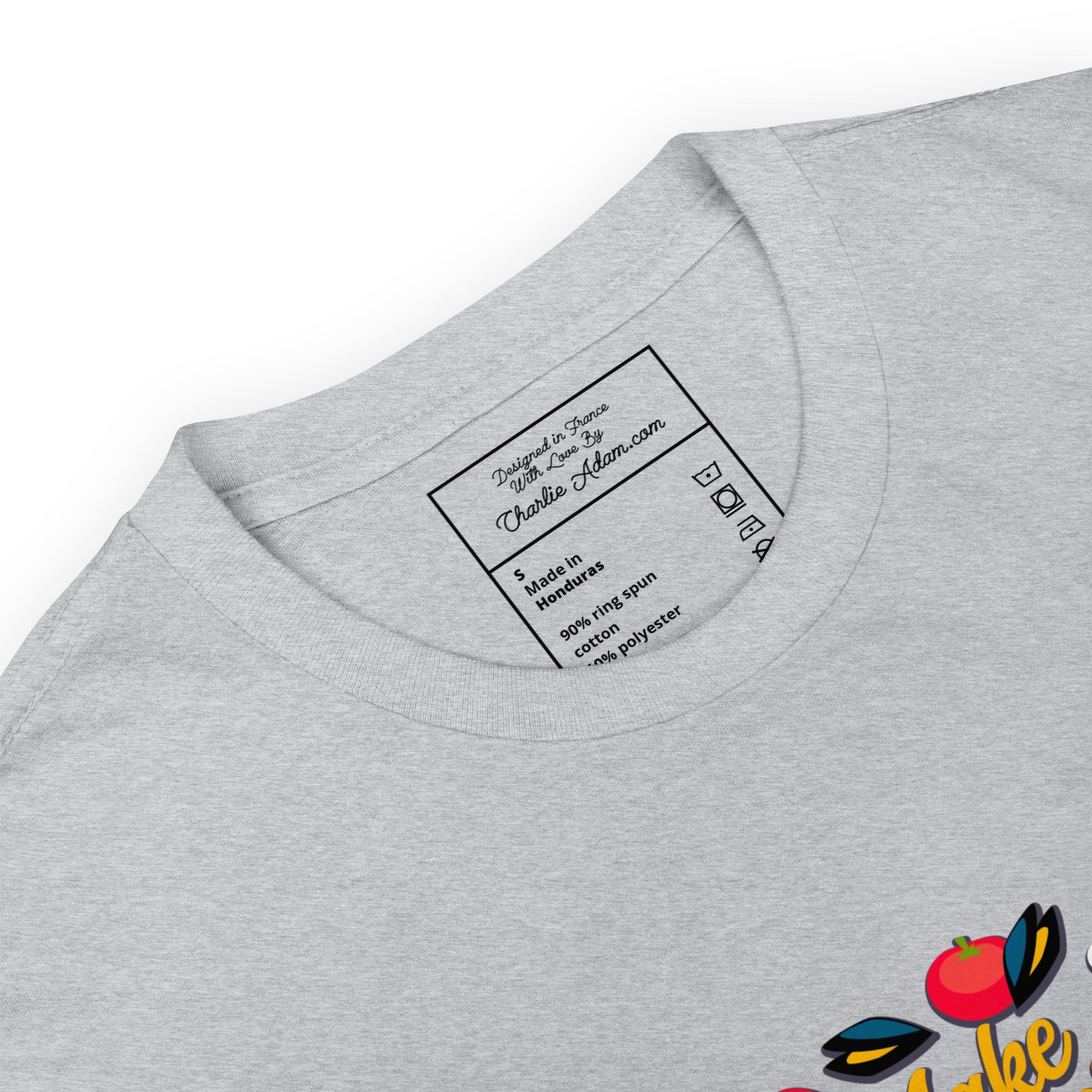 T-shirt softstyle en coton Make Bouillabaisse Not War Oh Bonne Mer