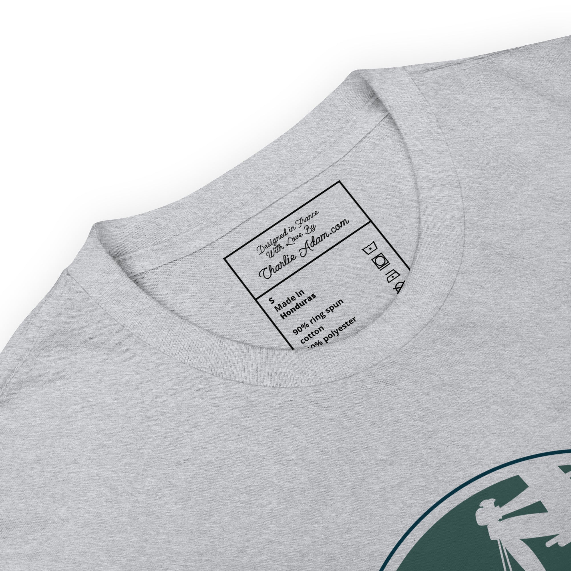 T-shirt softstyle en coton In case of Yeti, lift your ski tips