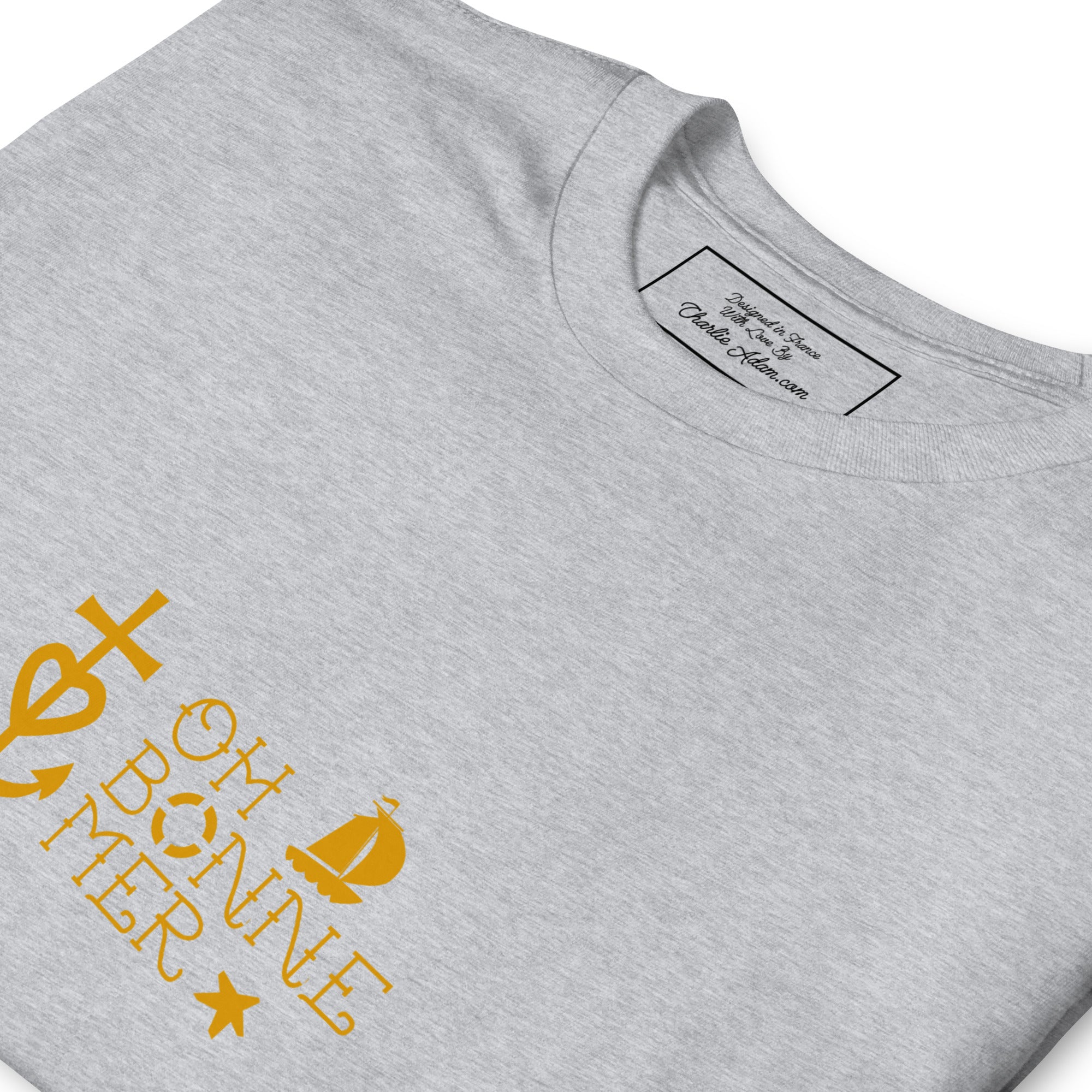 T-shirt softstyle en coton Oh Bonne Mer 2