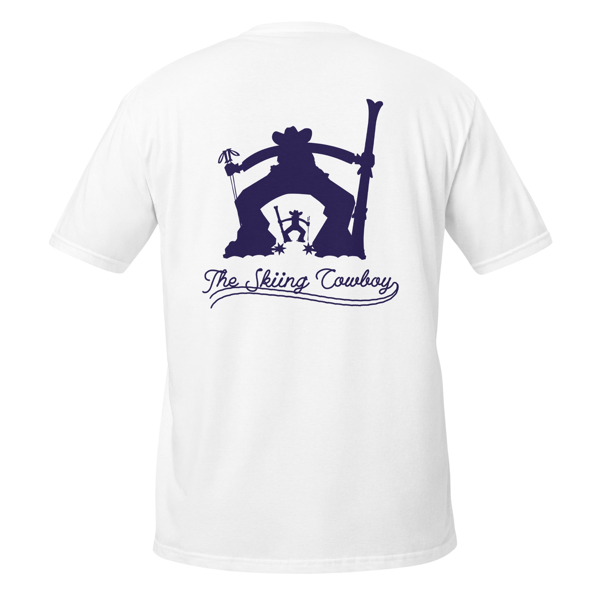 T-shirt softstyle en coton Ski Fight at OK Corral Silhouette