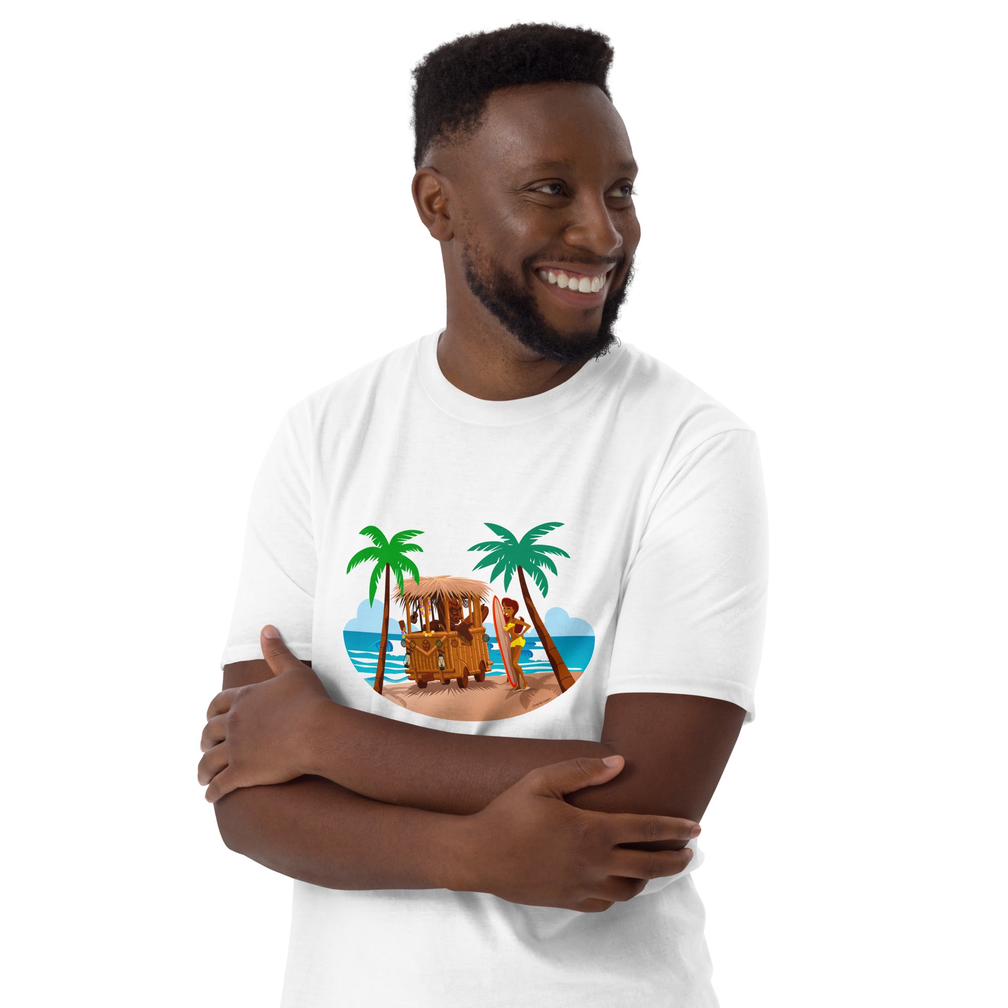 Softstyle Cotton T-Shirt Tiki Kombi