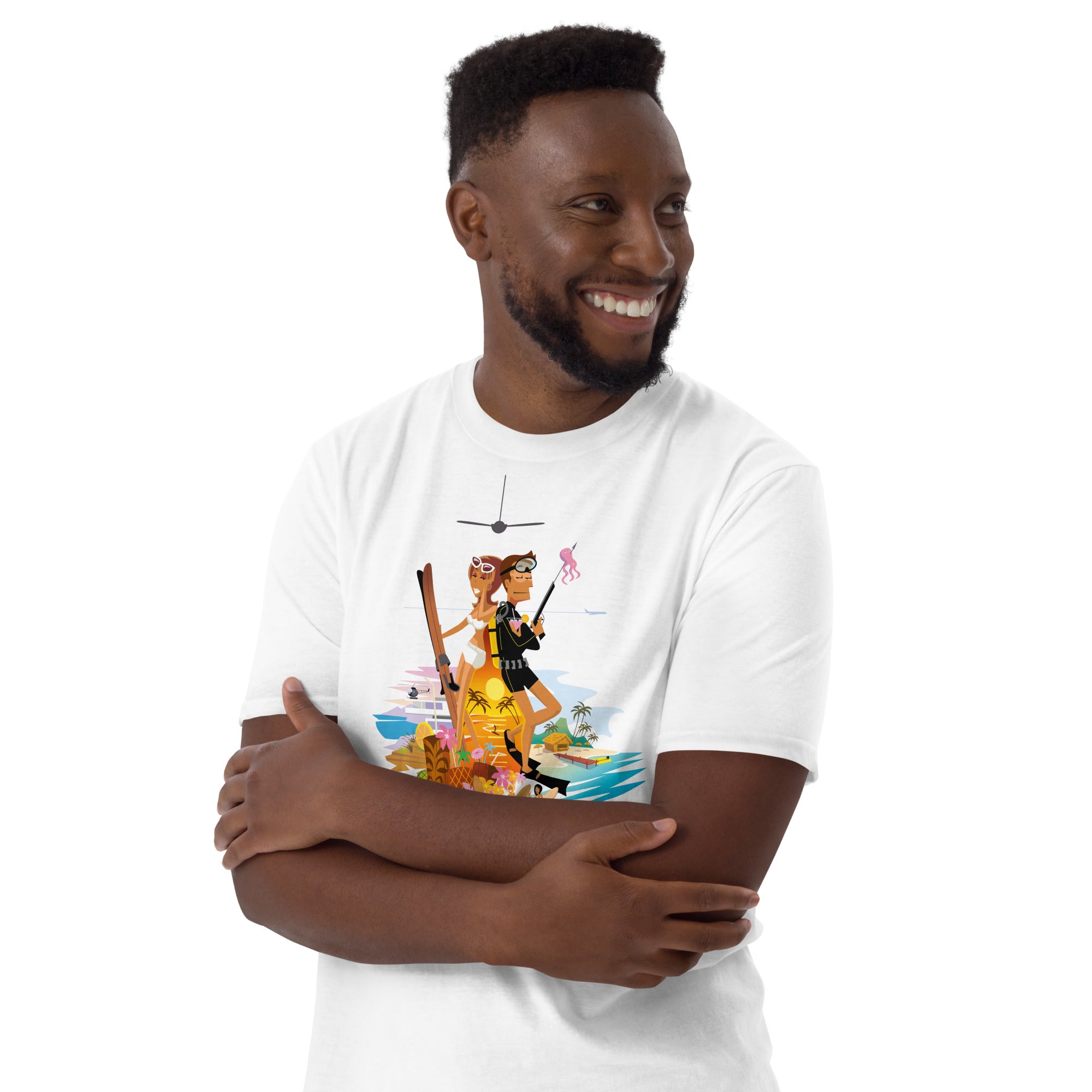 Softstyle Cotton T-Shirt License to Chill Vamos a la Playa