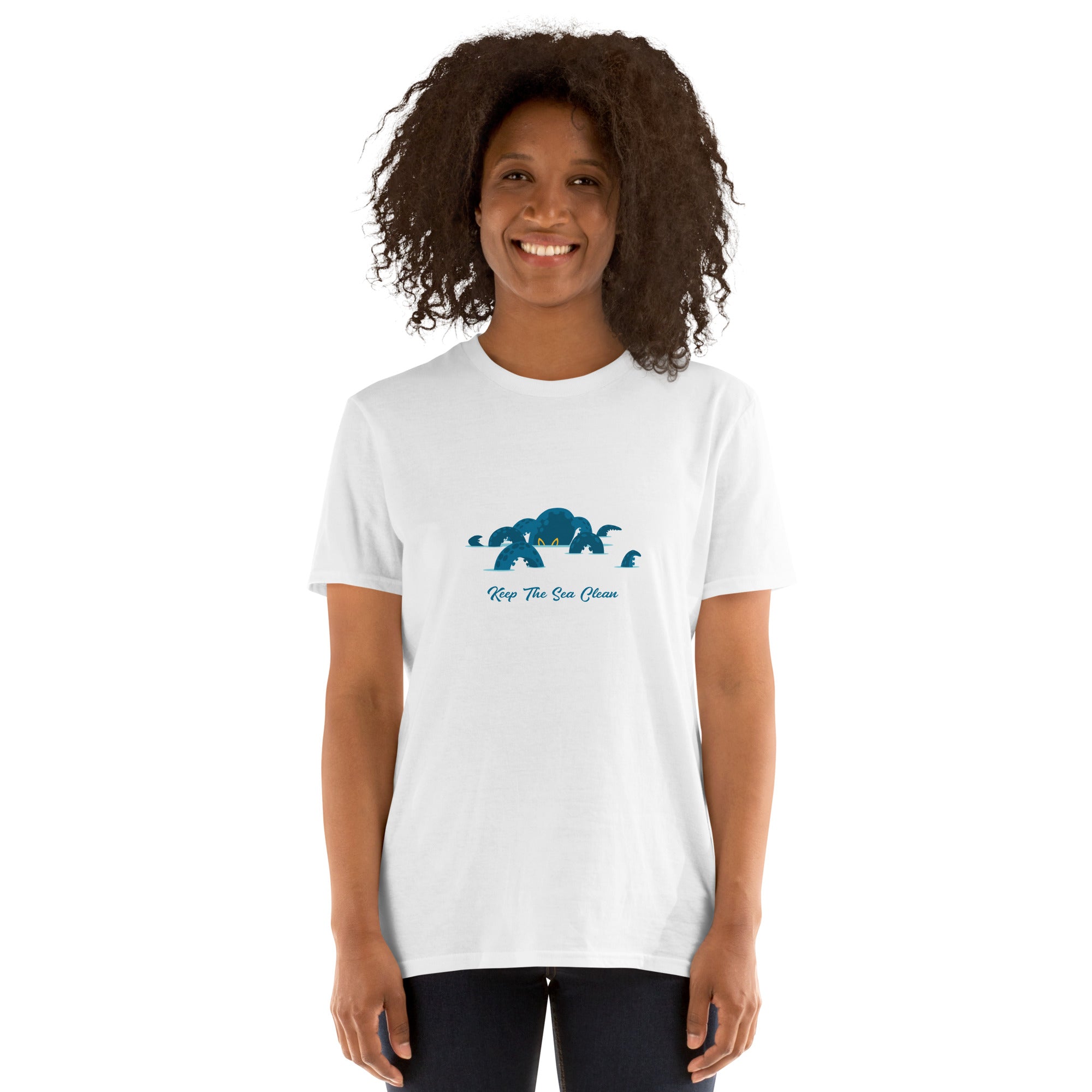 Softstyle Cotton T-Shirt Octopus Blue