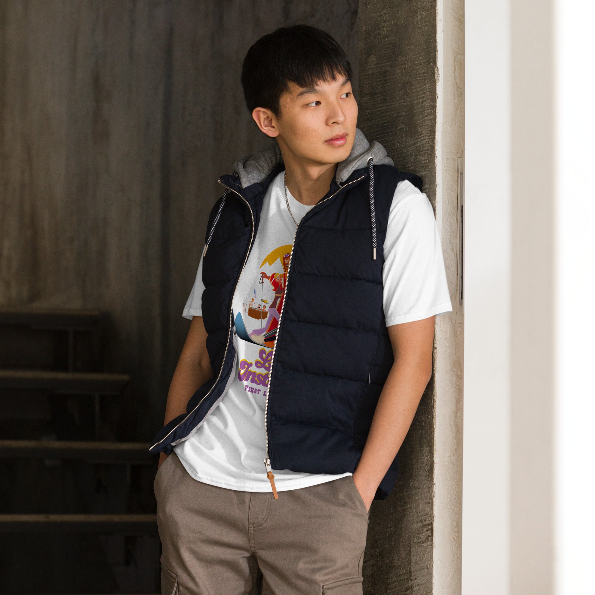 T-shirt softstyle en coton Love instructor First lesson free