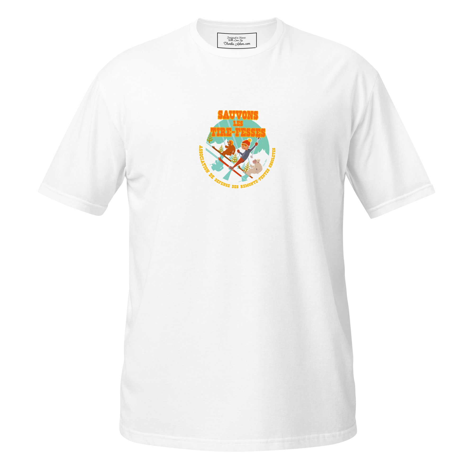 T-shirt softstyle en coton Sauvons les Tires-fesses