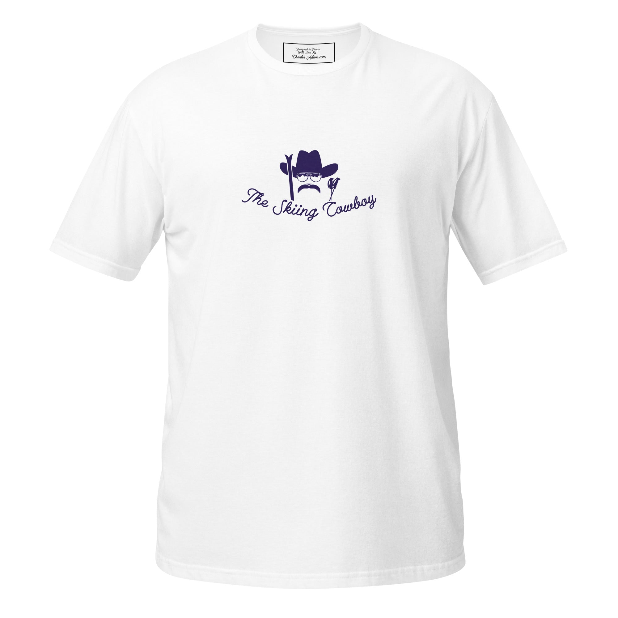 T-shirt softstyle en coton Ski Fight at OK Corral Silhouette