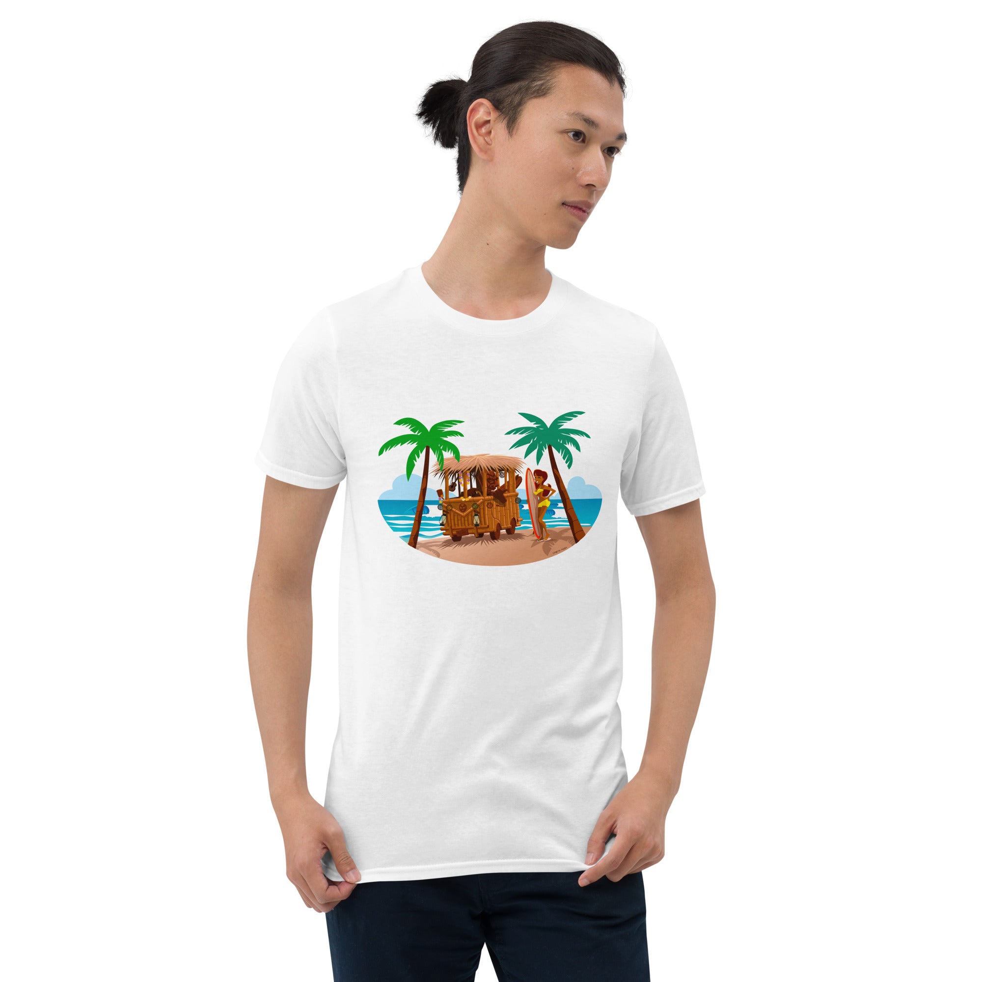 Softstyle Cotton T-Shirt Tiki Kombi