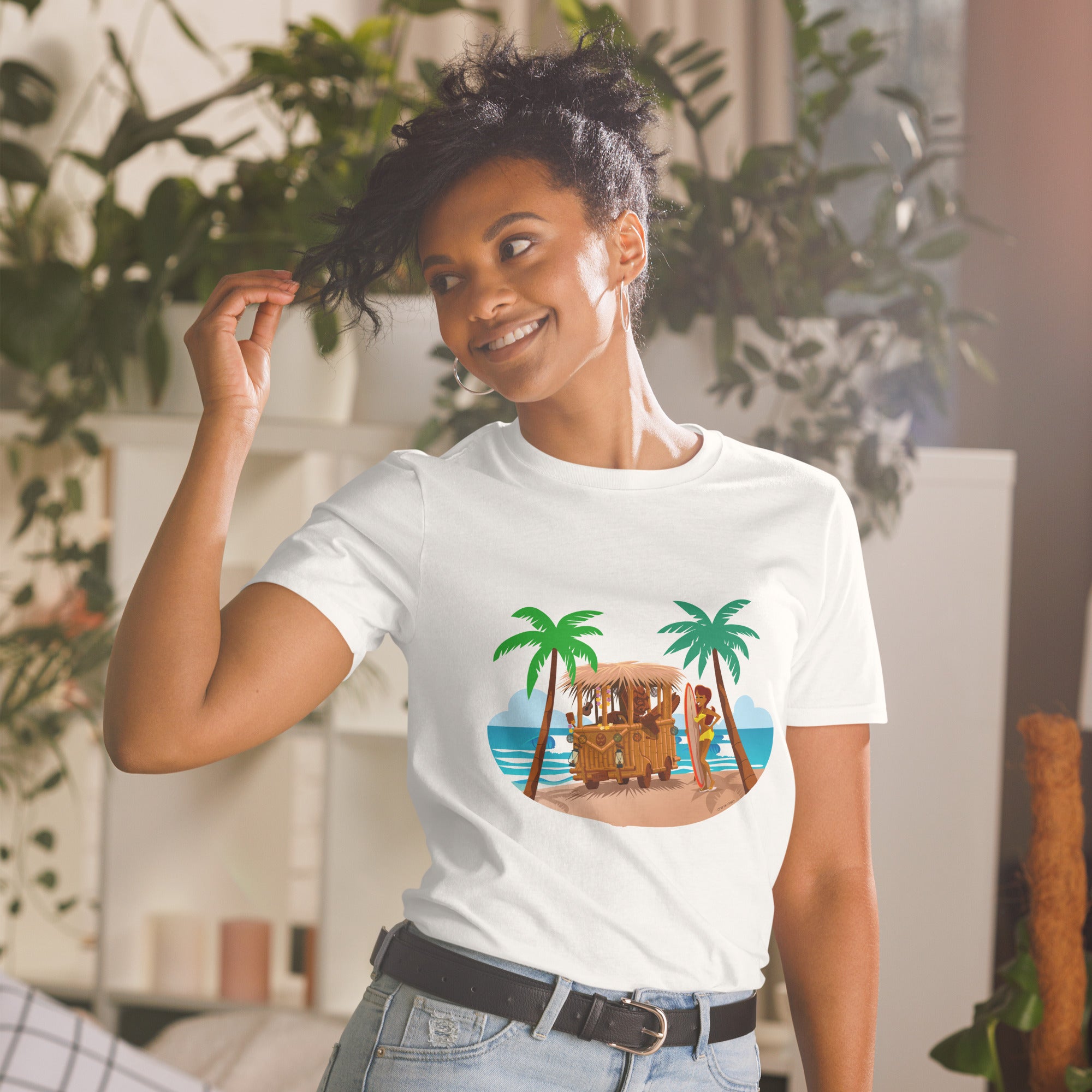 Softstyle Cotton T-Shirt Tiki Kombi
