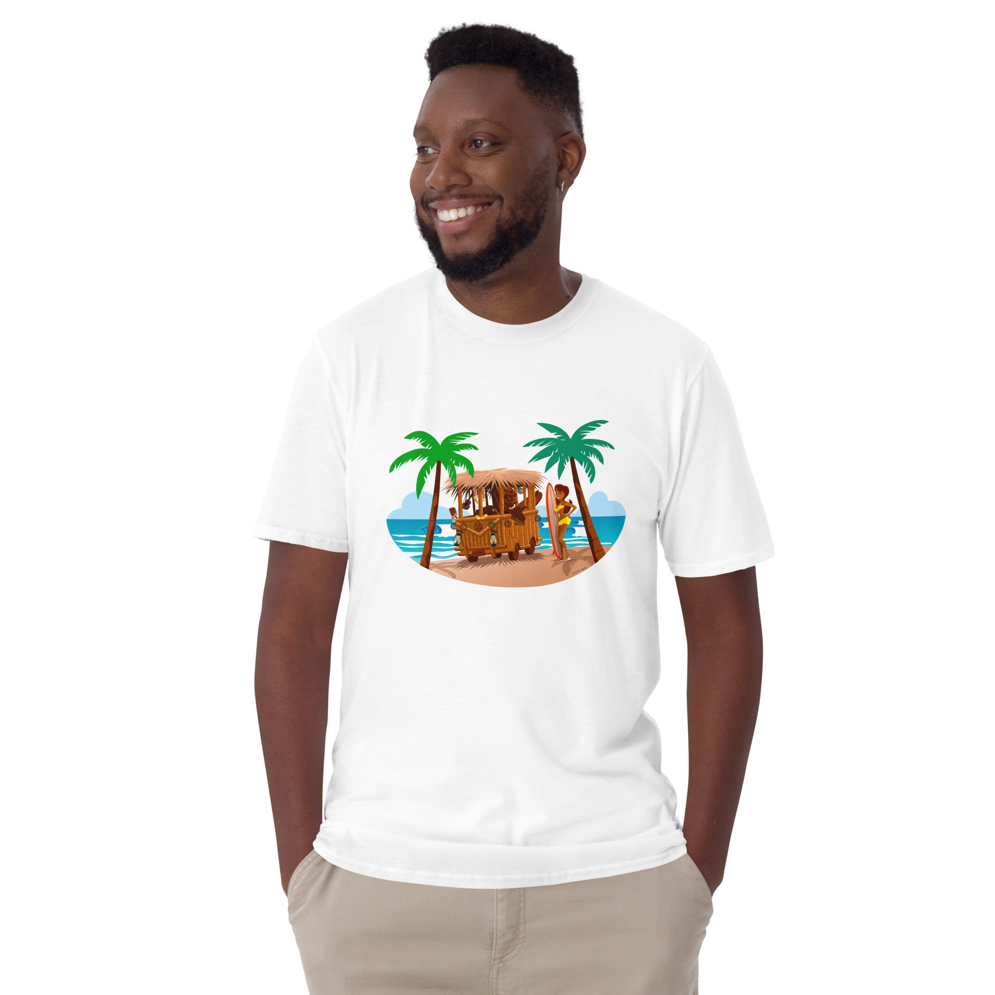 Softstyle Cotton T-Shirt Tiki Kombi