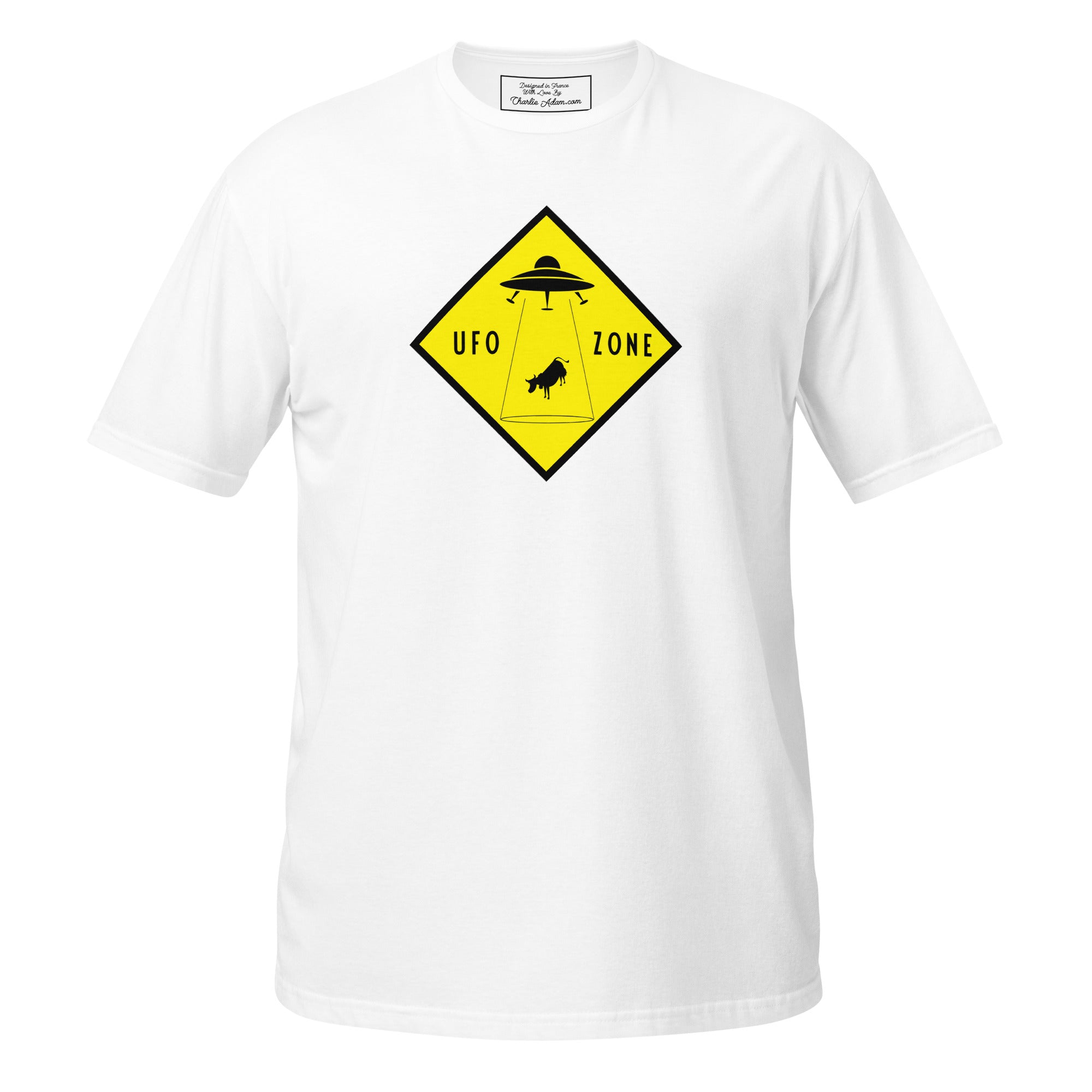 T-shirt softstyle en coton UFO Zone
