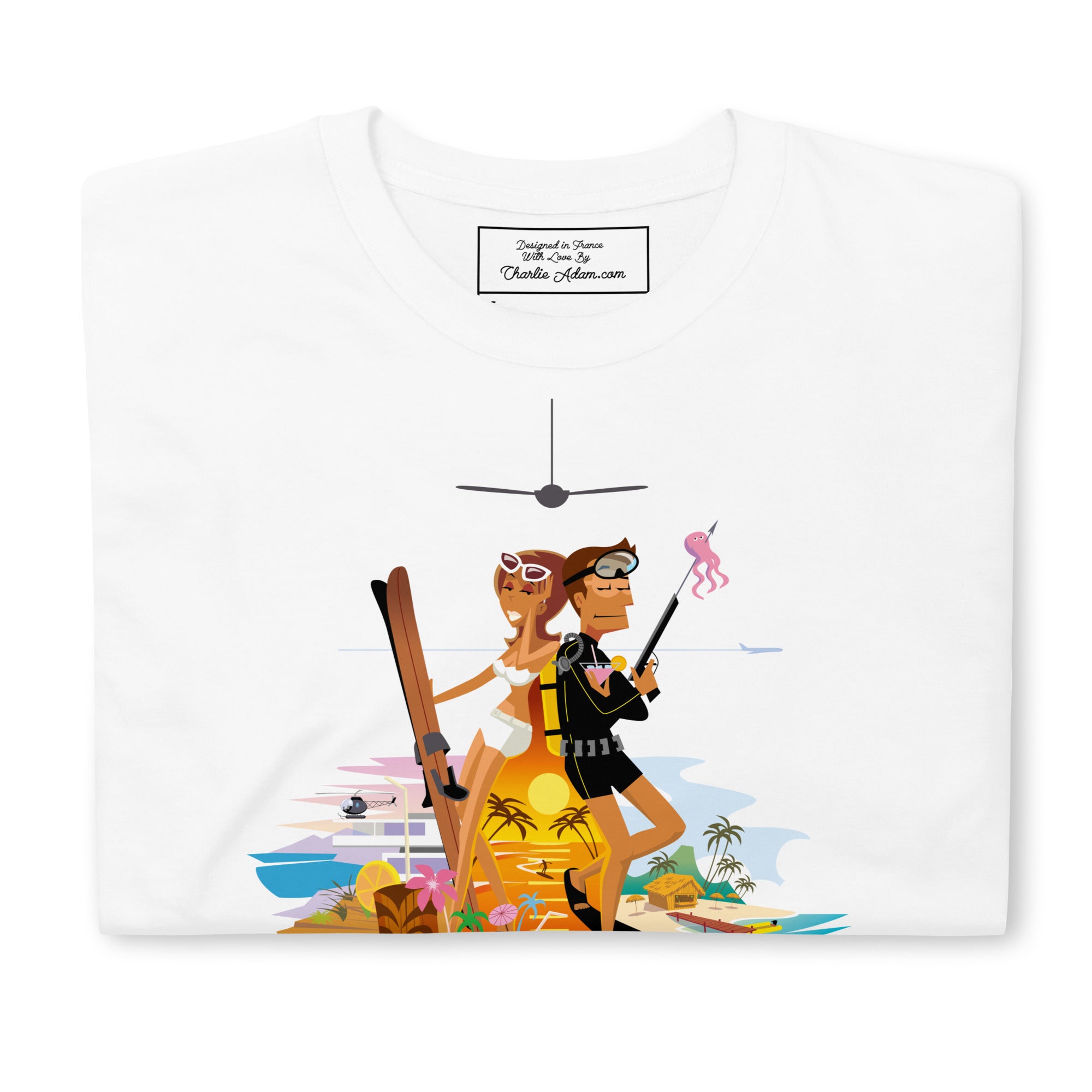 Softstyle Cotton T-Shirt License to Chill Vamos a la Playa