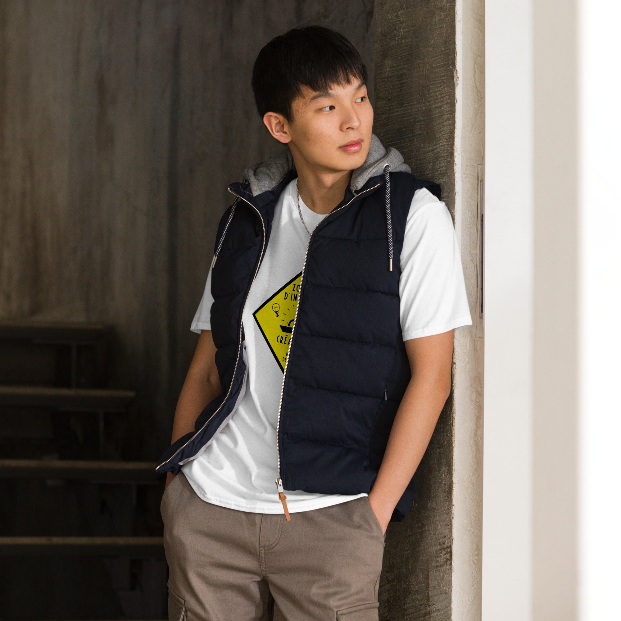 T-shirt softstyle en coton Zone d'intense créativité, Ne pas déranger