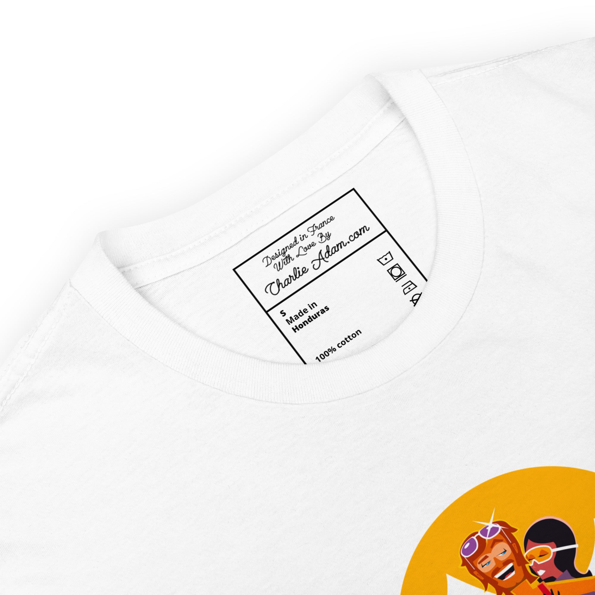 T-shirt softstyle en coton Love instructor First lesson free