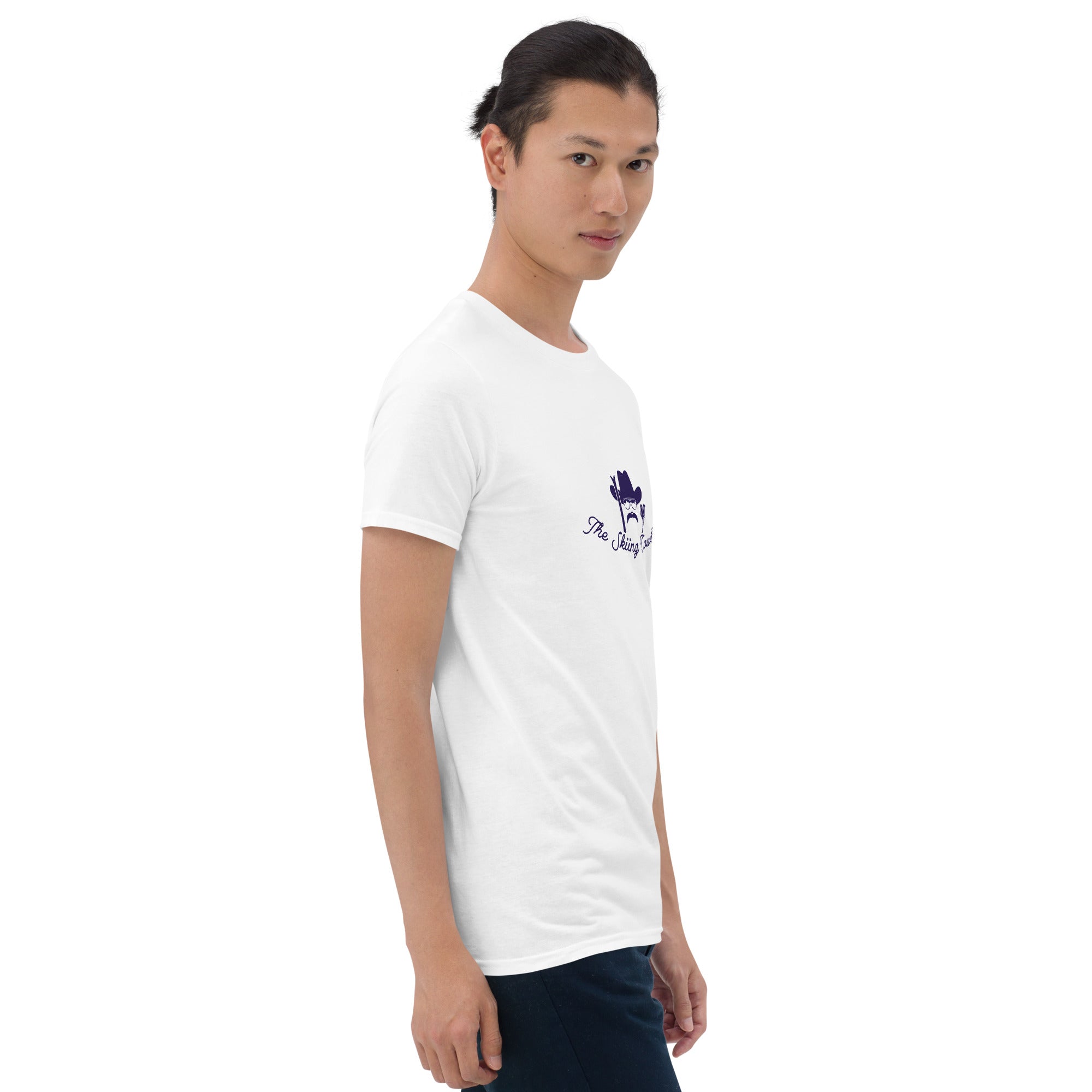 T-shirt softstyle en coton Ski Fight at OK Corral Silhouette