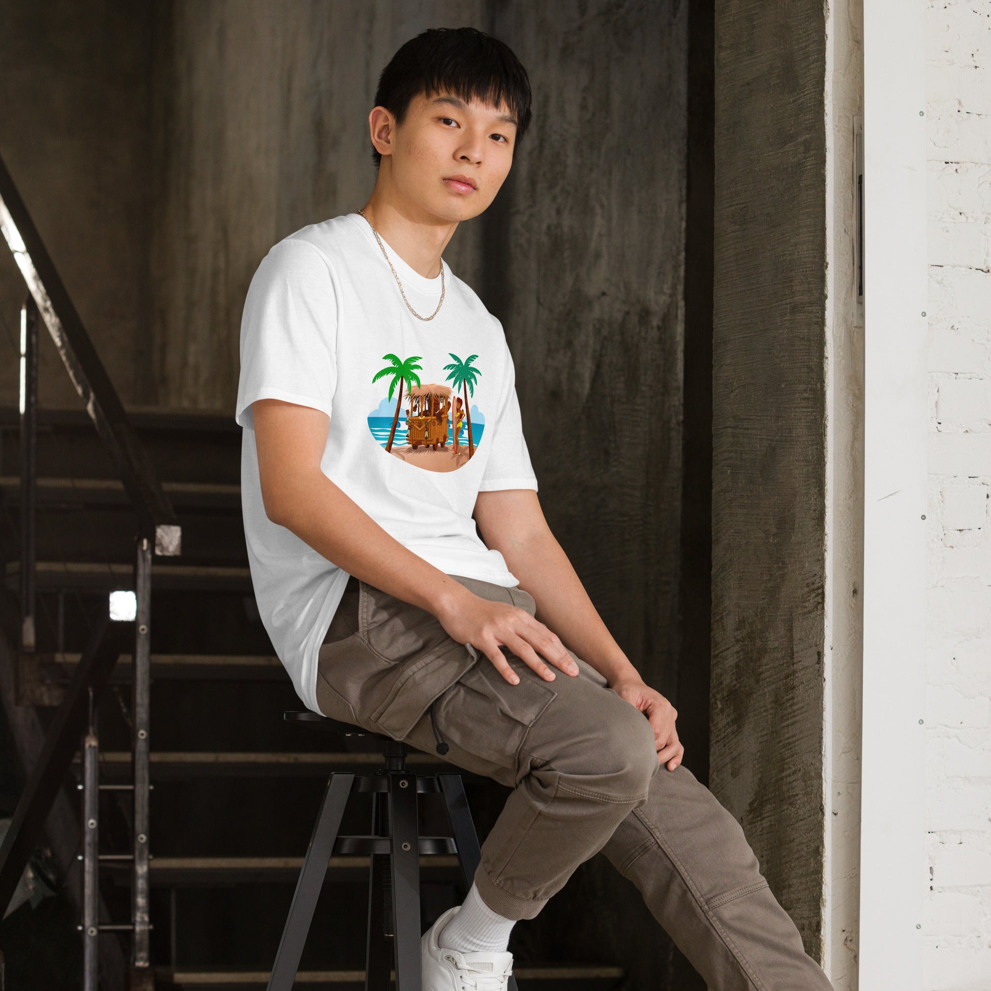Softstyle Cotton T-Shirt Tiki Kombi