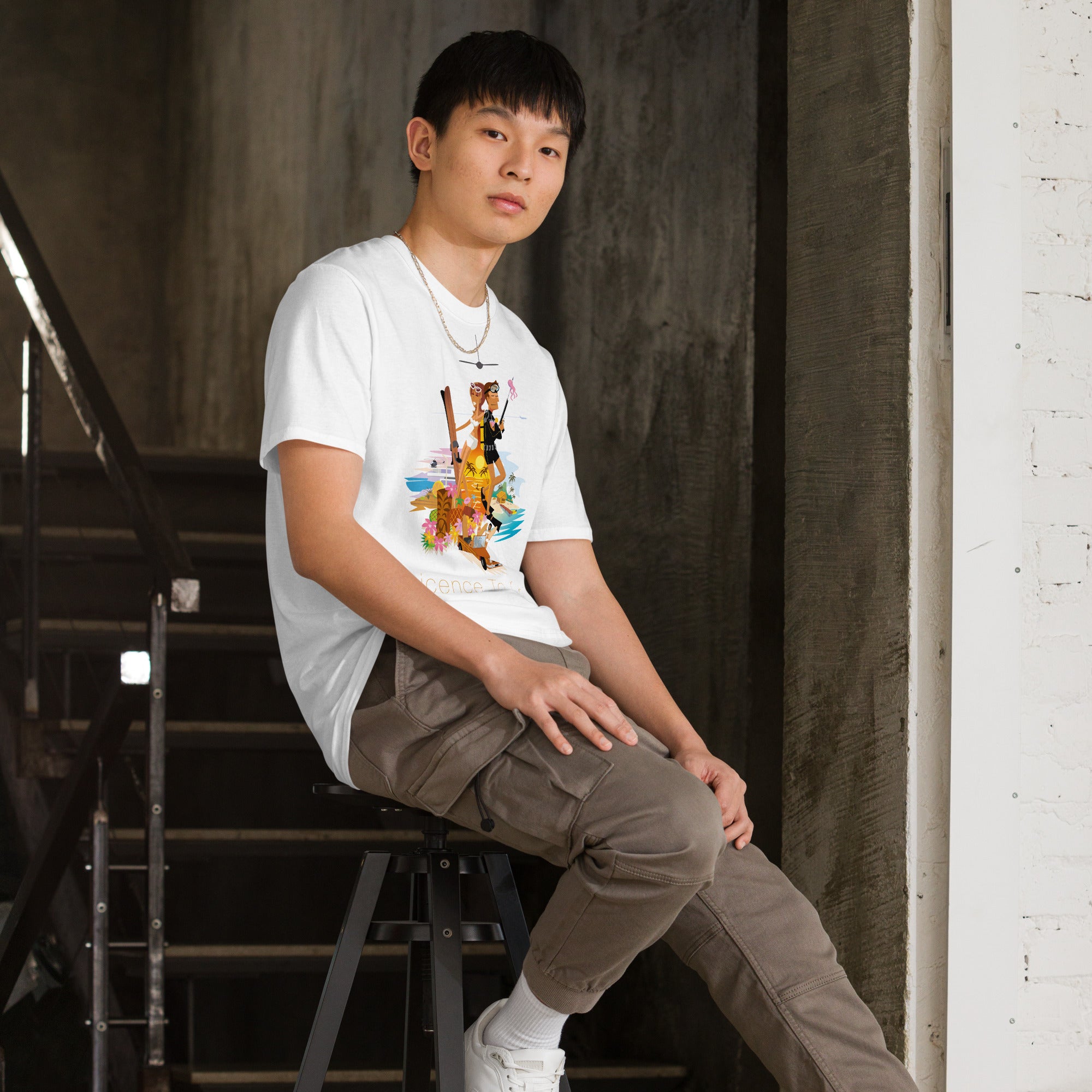 Softstyle Cotton T-Shirt License to Chill Vamos a la Playa
