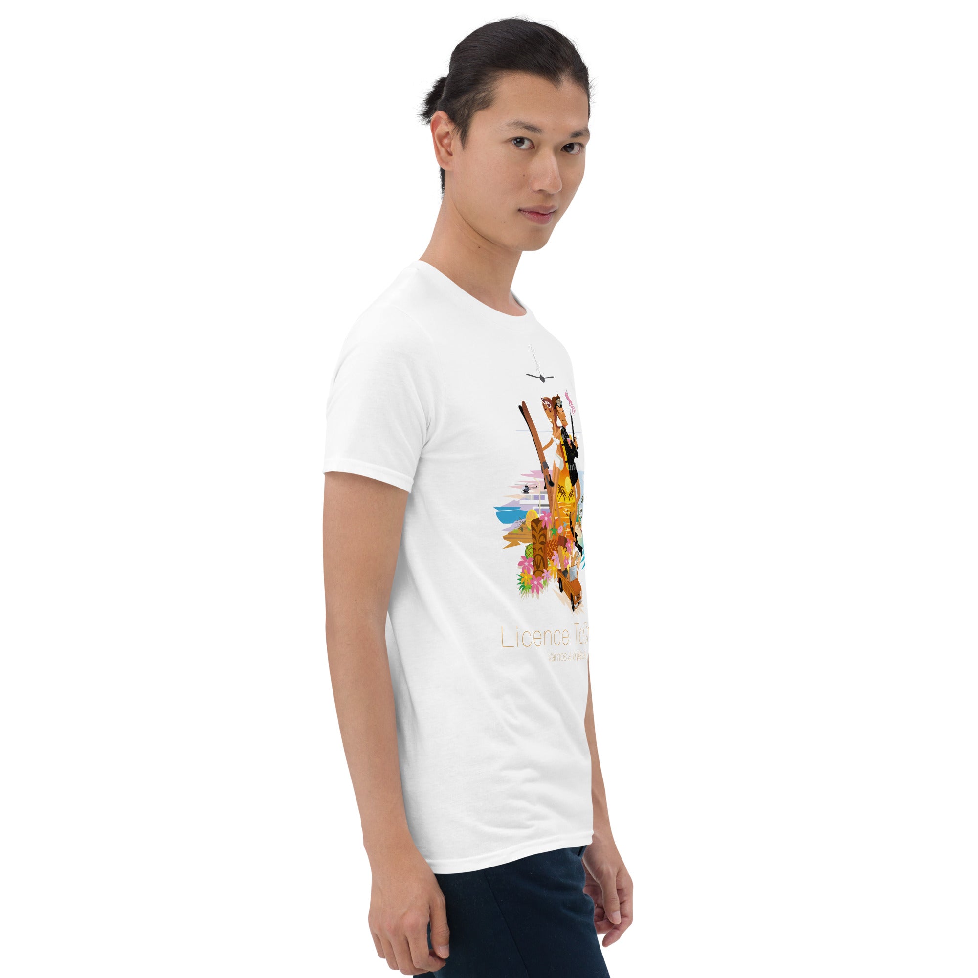 Softstyle Cotton T-Shirt License to Chill Vamos a la Playa