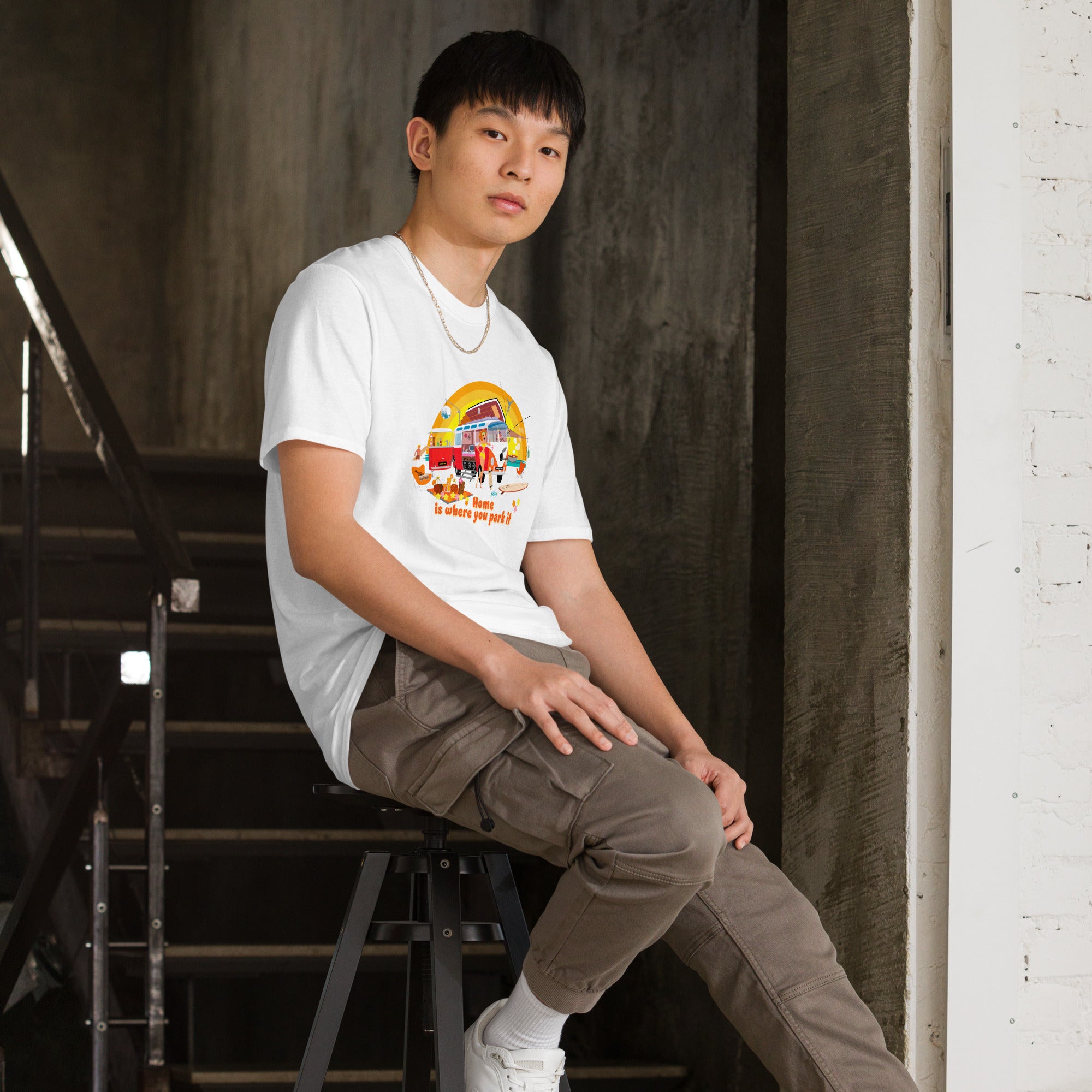 Softstyle Cotton T-Shirt Ultra Combi: Home is where you park it