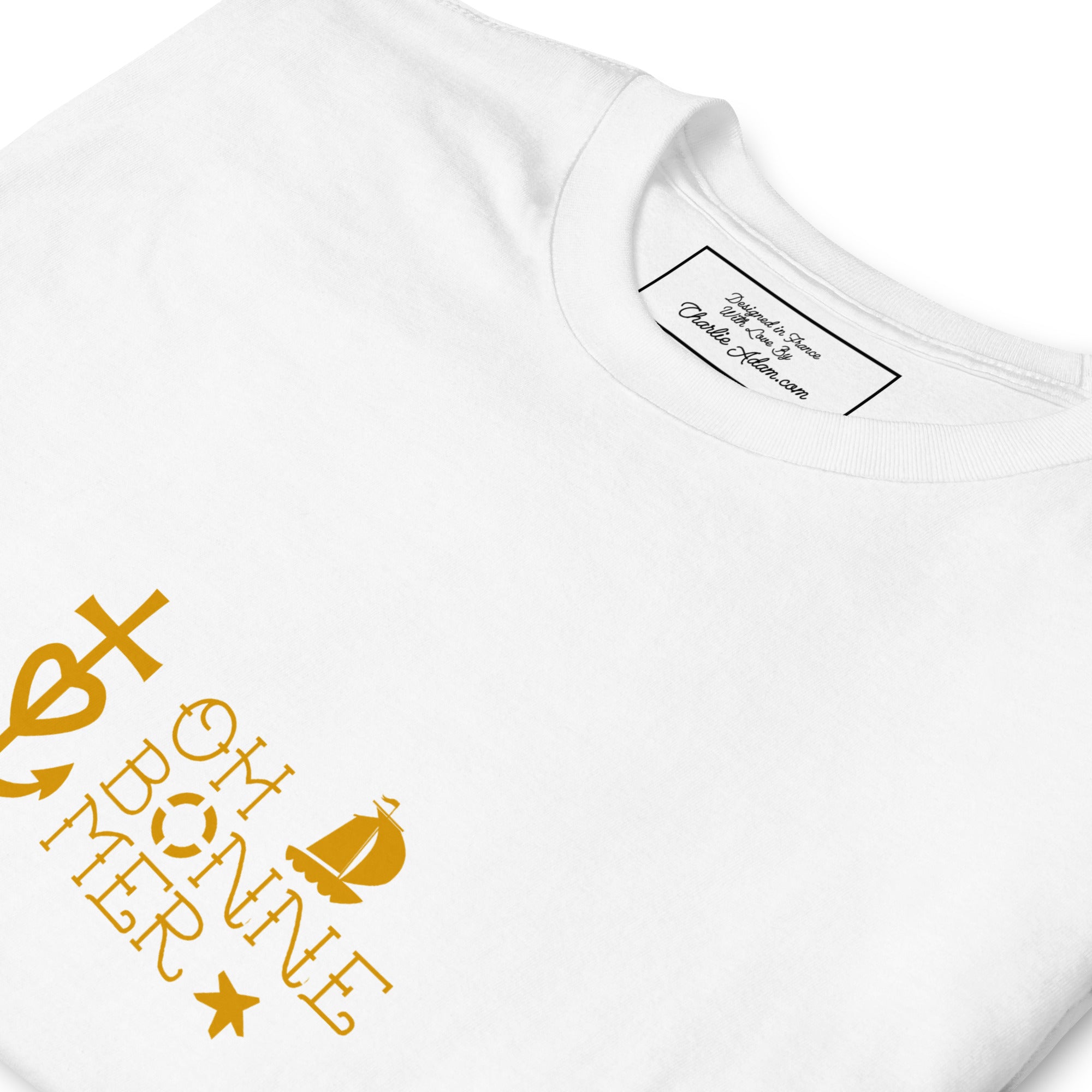 T-shirt softstyle en coton Oh Bonne Mer 2