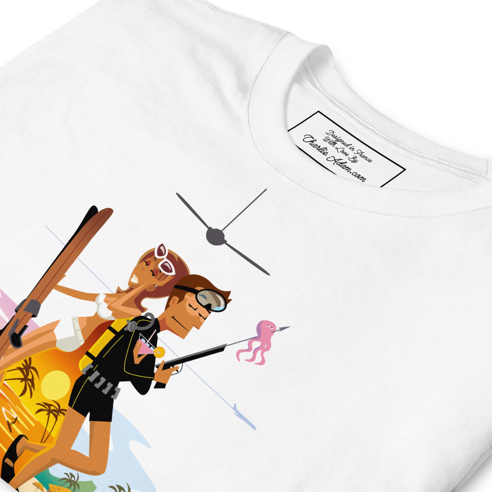 Softstyle Cotton T-Shirt License to Chill Vamos a la Playa