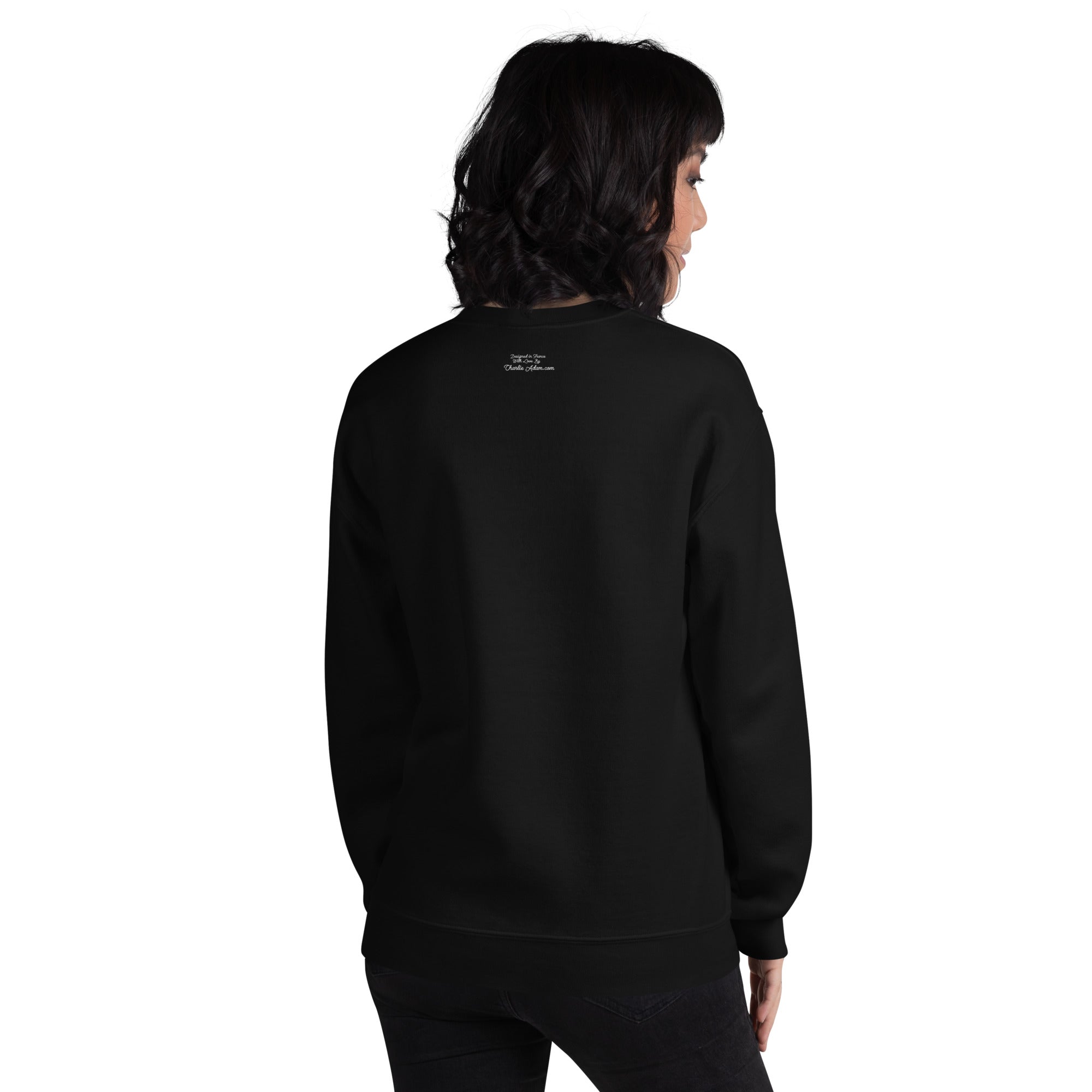 Unisex Sweatshirt Octopus Blue on dark colors