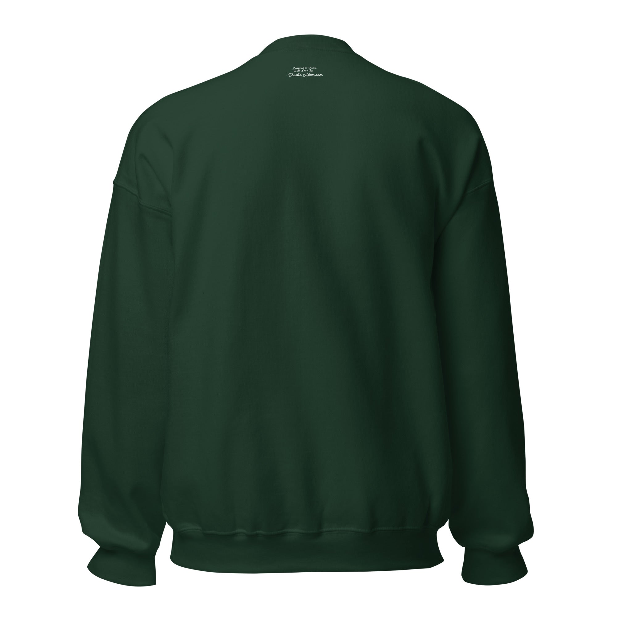 Sweat Unisexe à Col Rond Ultra Combi Home is where you park it sur couleurs foncées