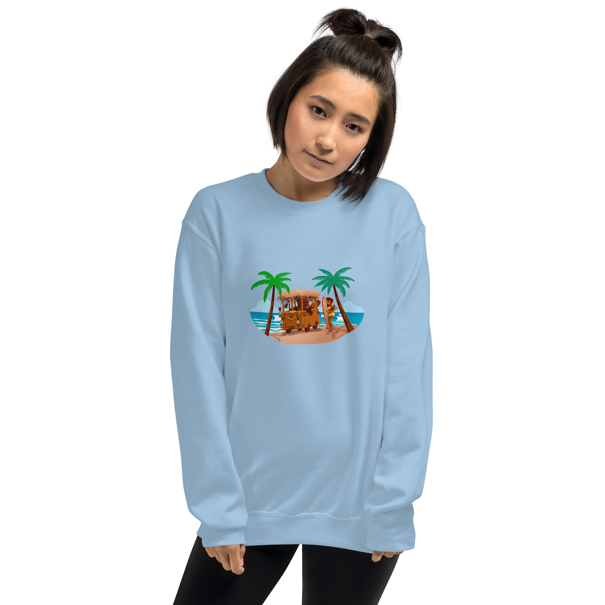 Unisex Sweatshirt Tiki Kombi on light colors