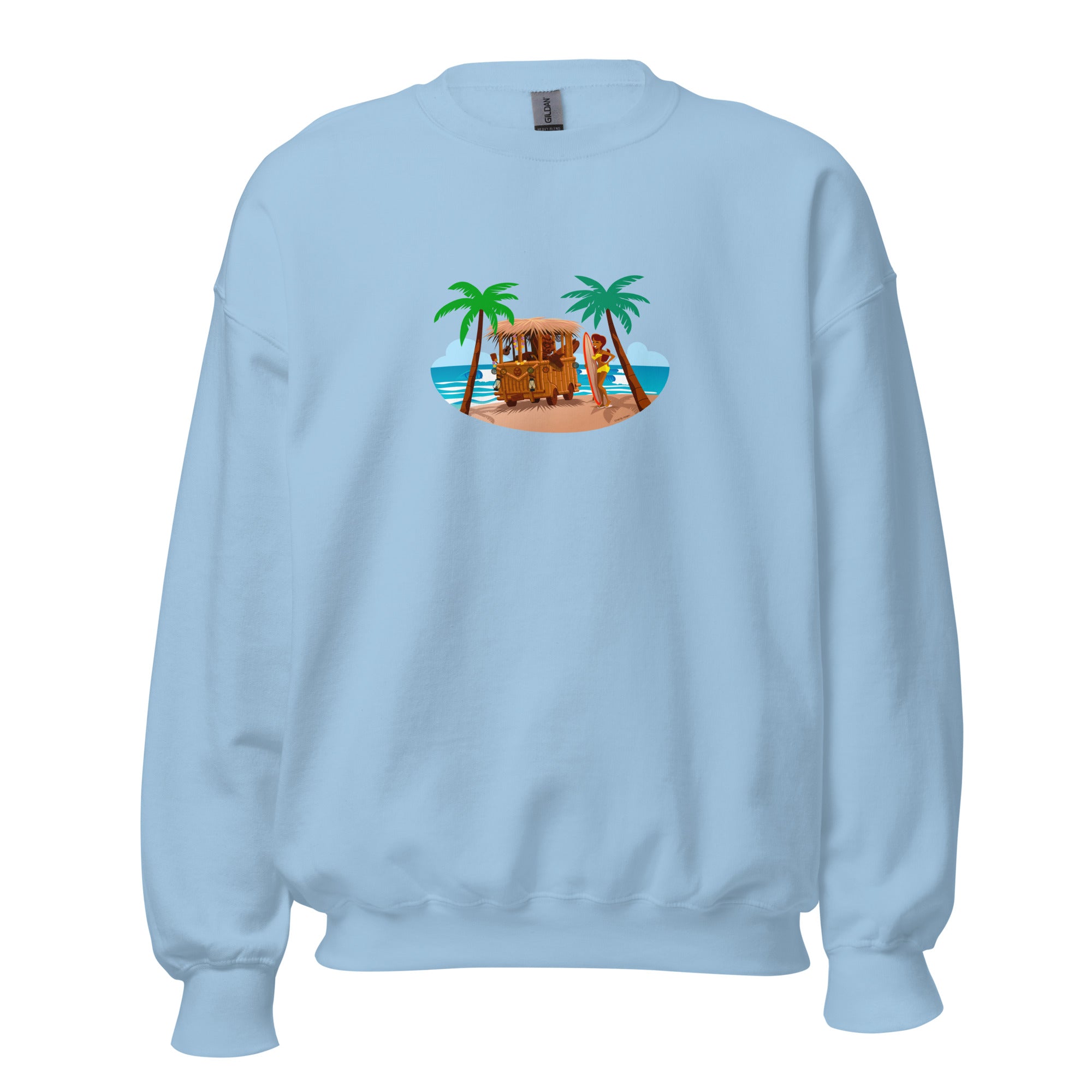 Unisex Sweatshirt Tiki Kombi on light colors