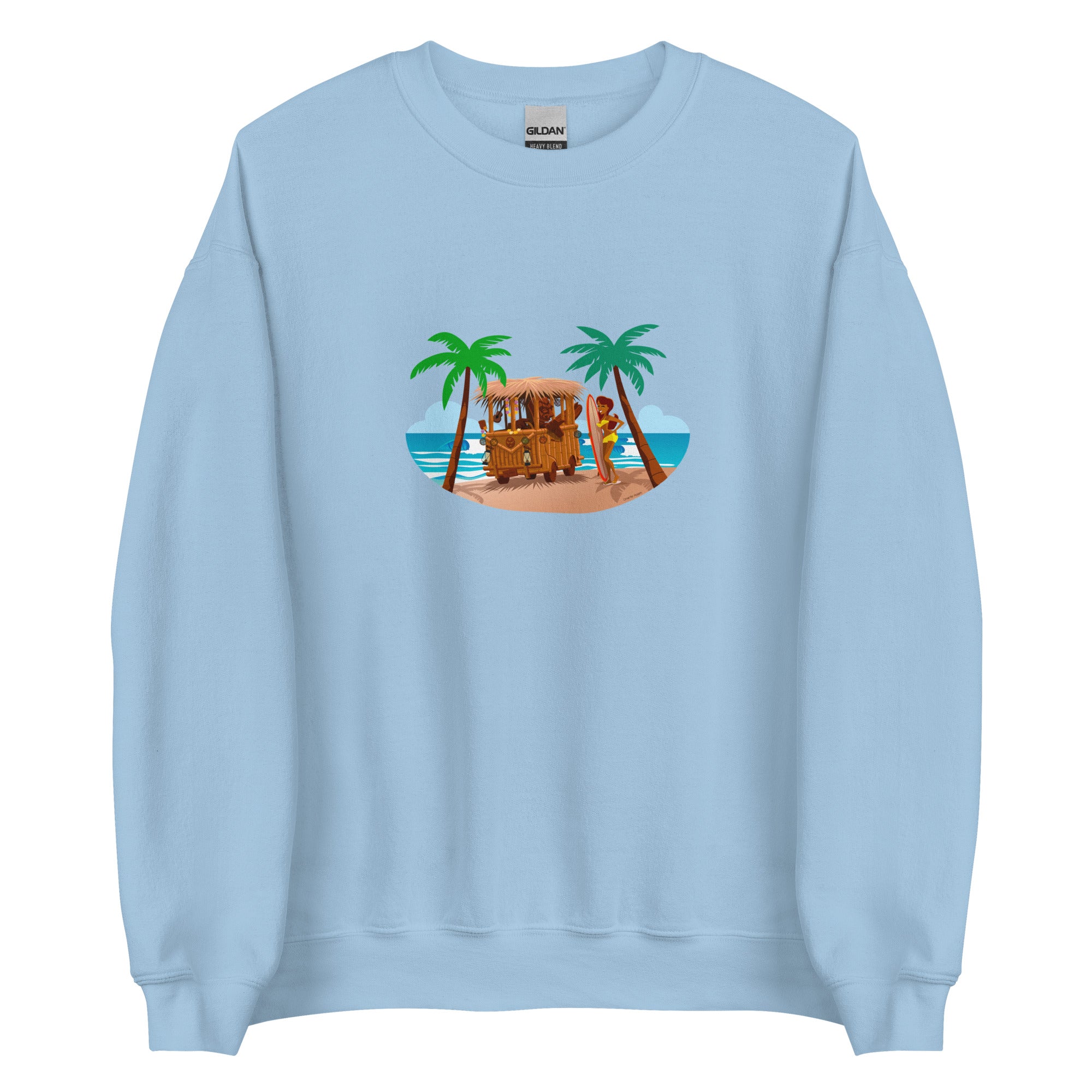 Unisex Sweatshirt Tiki Kombi on light colors