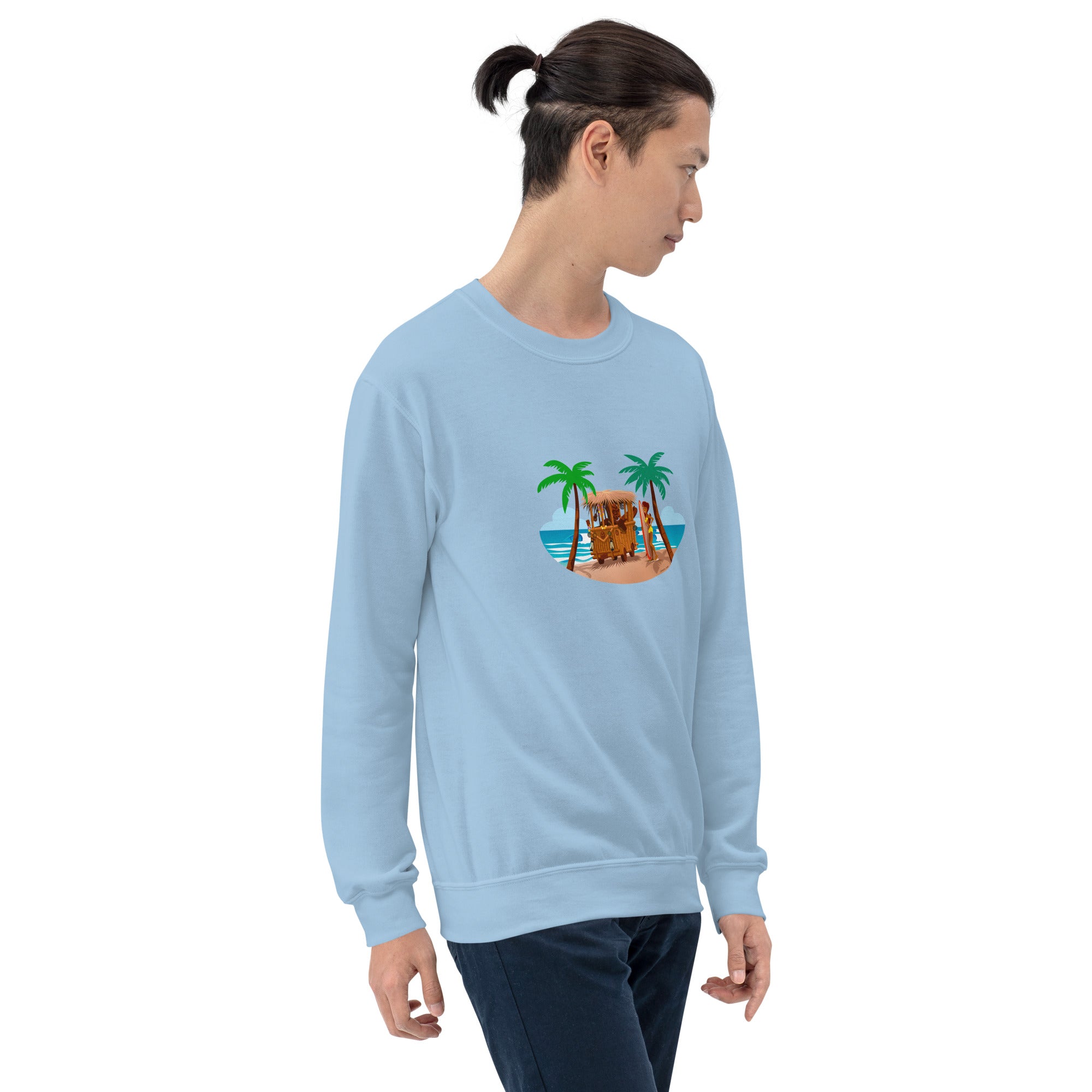 Unisex Sweatshirt Tiki Kombi on light colors