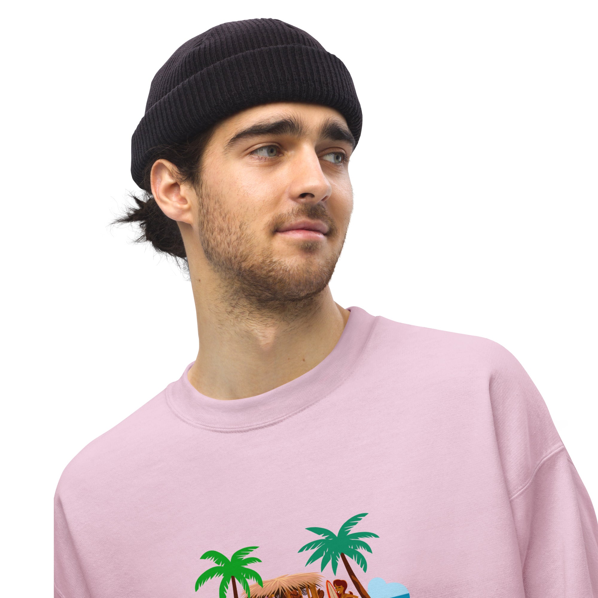 Unisex Sweatshirt Tiki Kombi on light colors