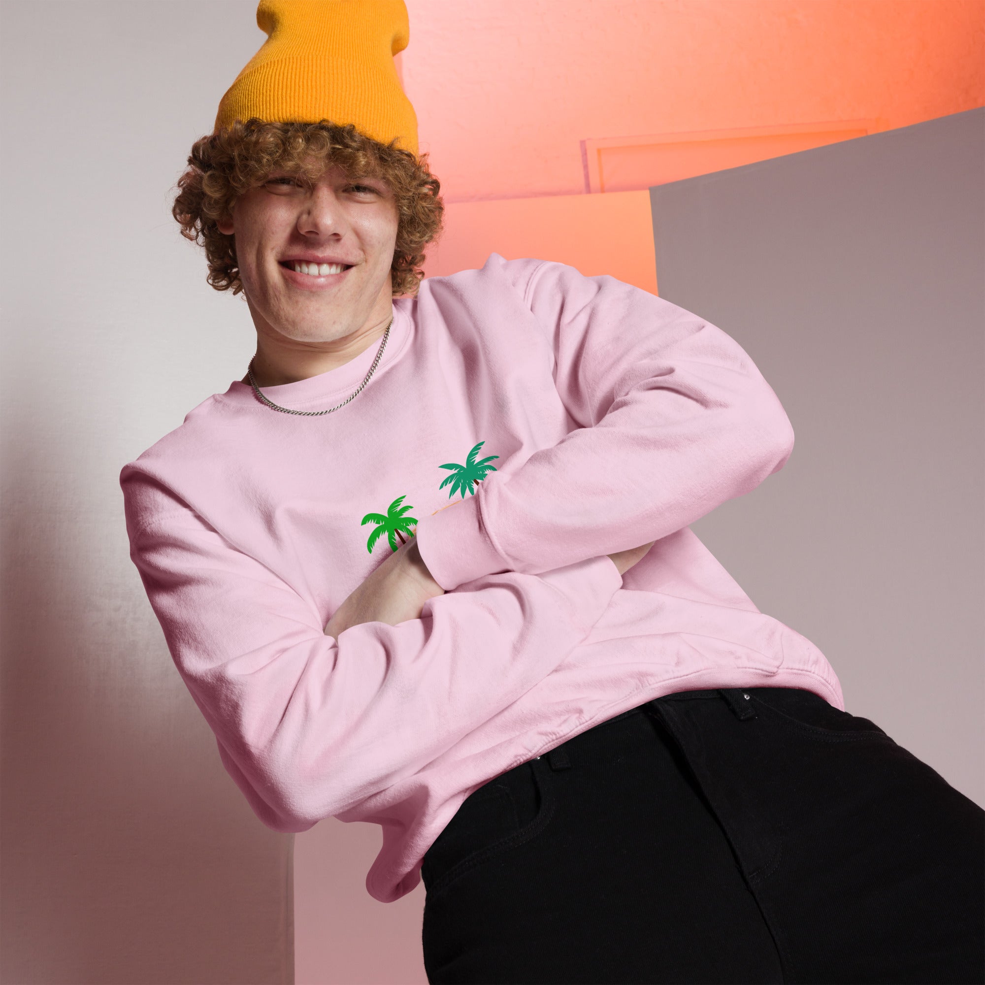 Unisex Sweatshirt Tiki Kombi on light colors