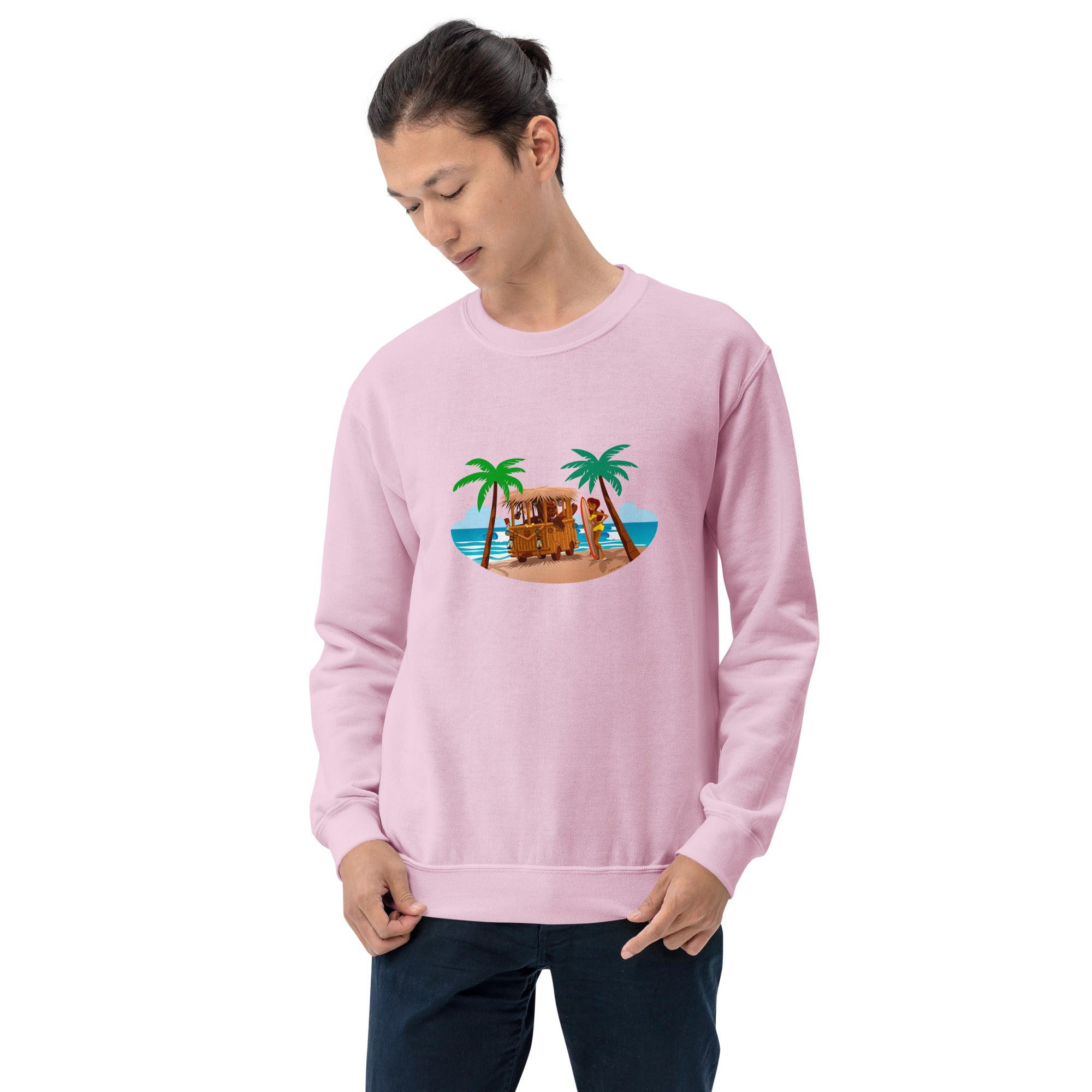 Unisex Sweatshirt Tiki Kombi on light colors