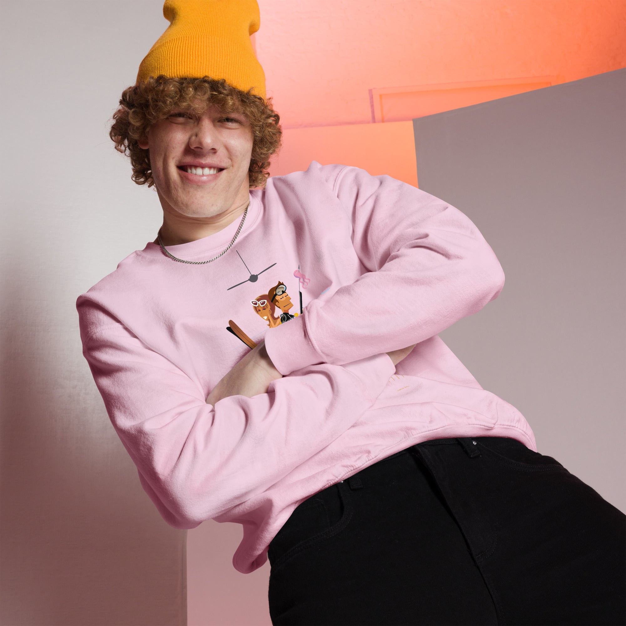 Sweat Unisexe à Col Rond License to Chill Vamos a la Playa sur couleurs claires