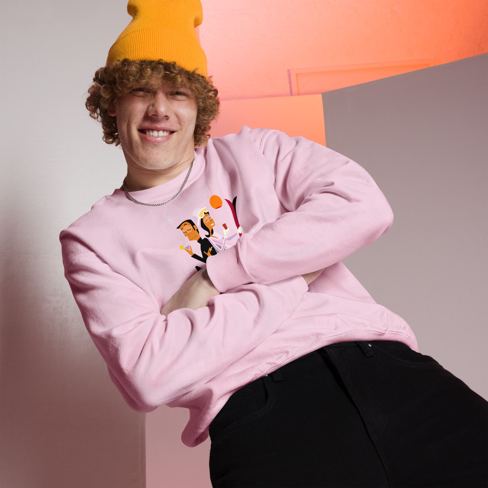 Unisex Sweatshirt License To Chill Mission Après-Ski on light colors