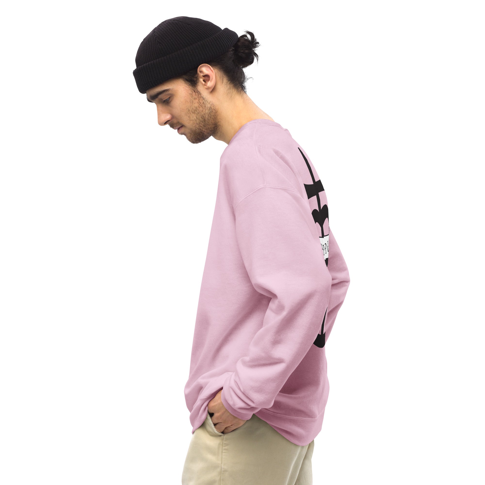 Sweat Unisexe à Col Rond Oh Bonne Mer 1 (face & dos)