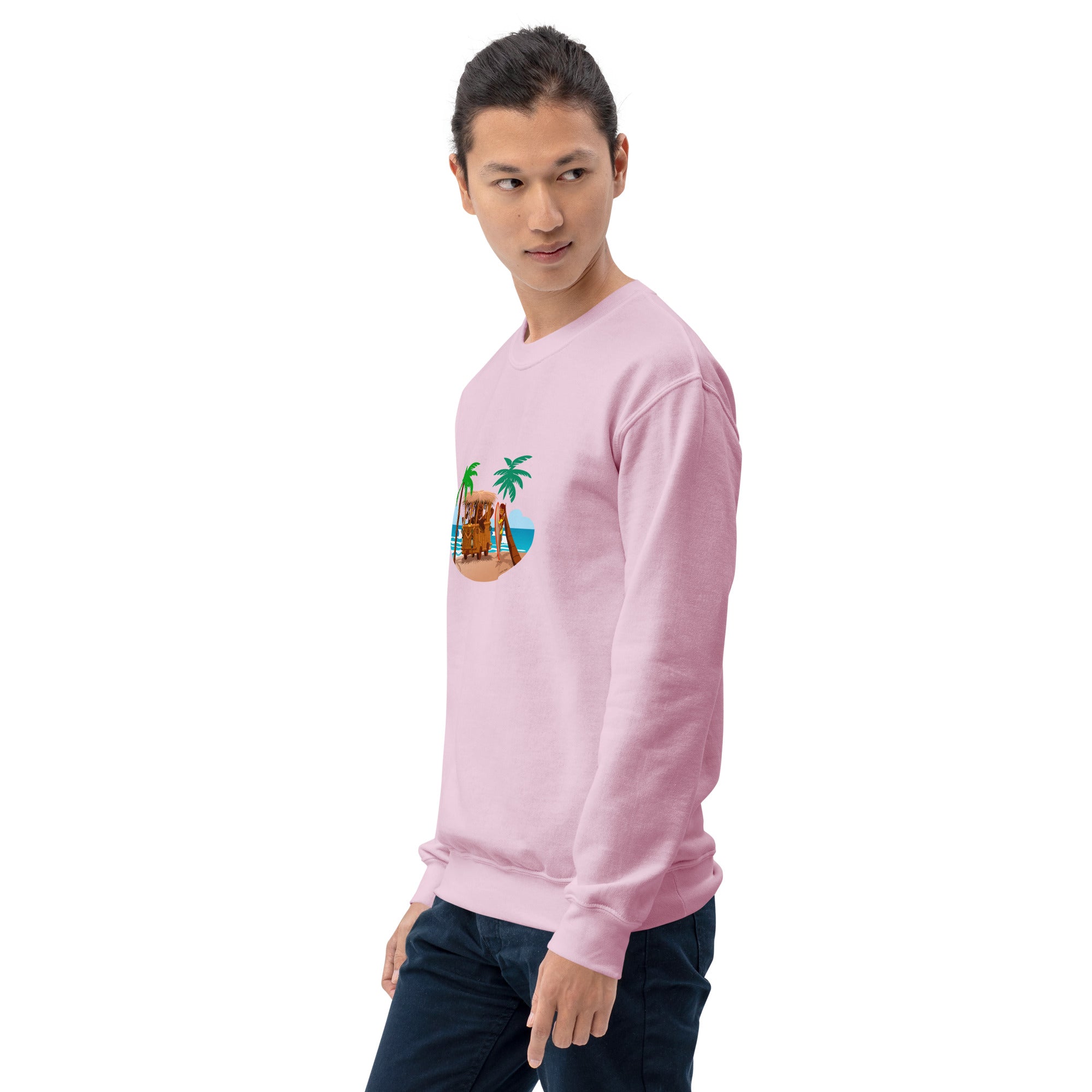 Unisex Sweatshirt Tiki Kombi on light colors
