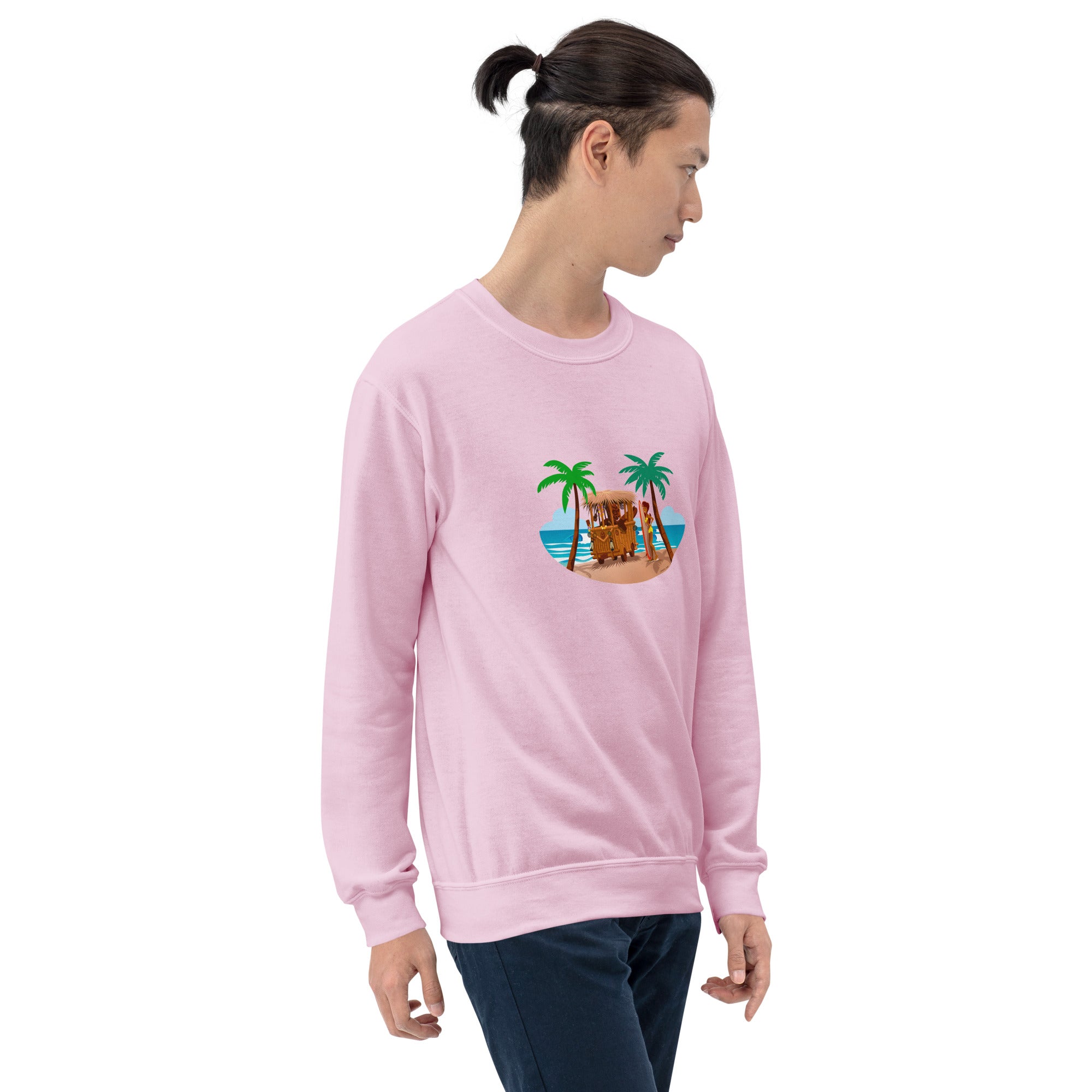 Unisex Sweatshirt Tiki Kombi on light colors