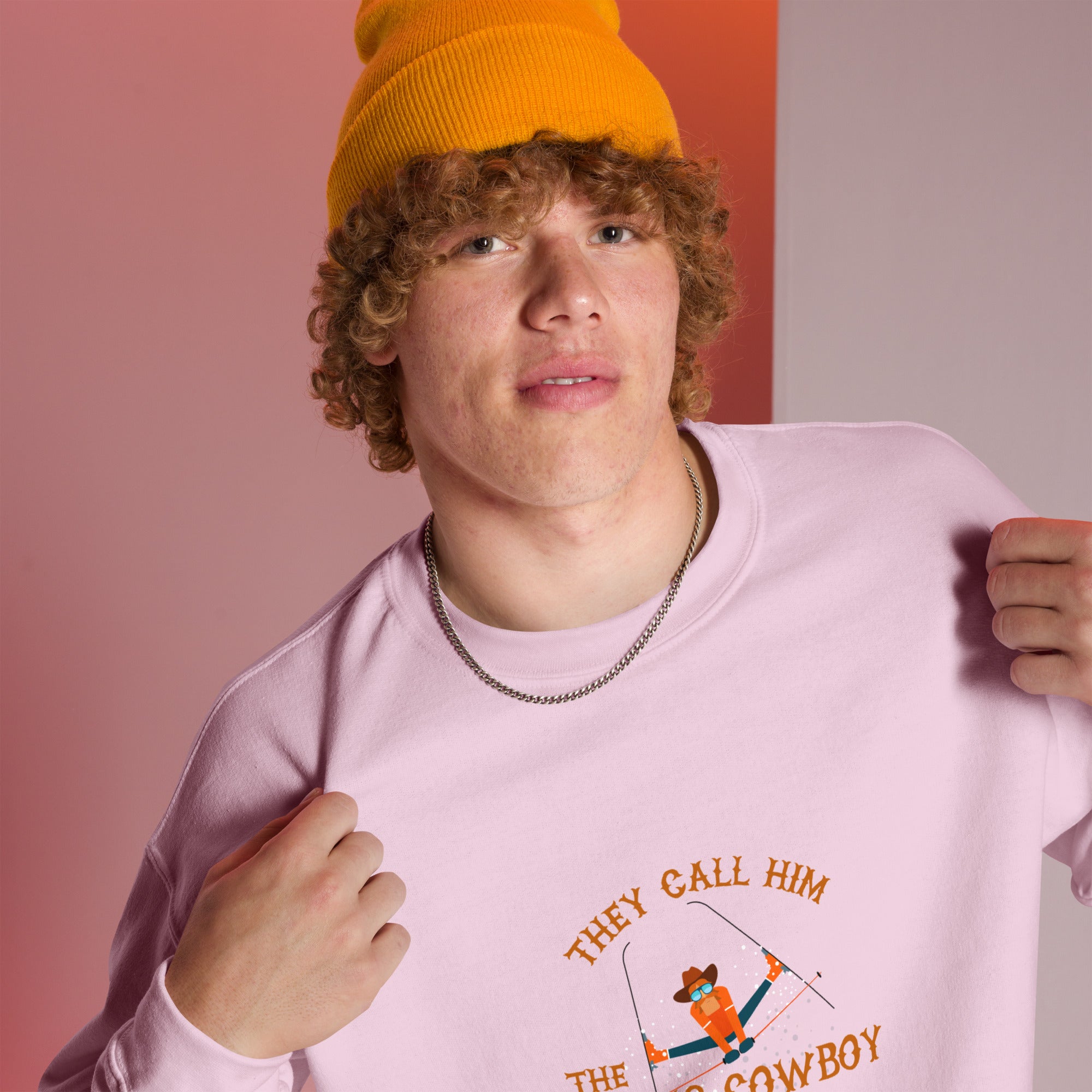 Sweat Unisexe à Col Rond Hot Dogger sur couleurs claires