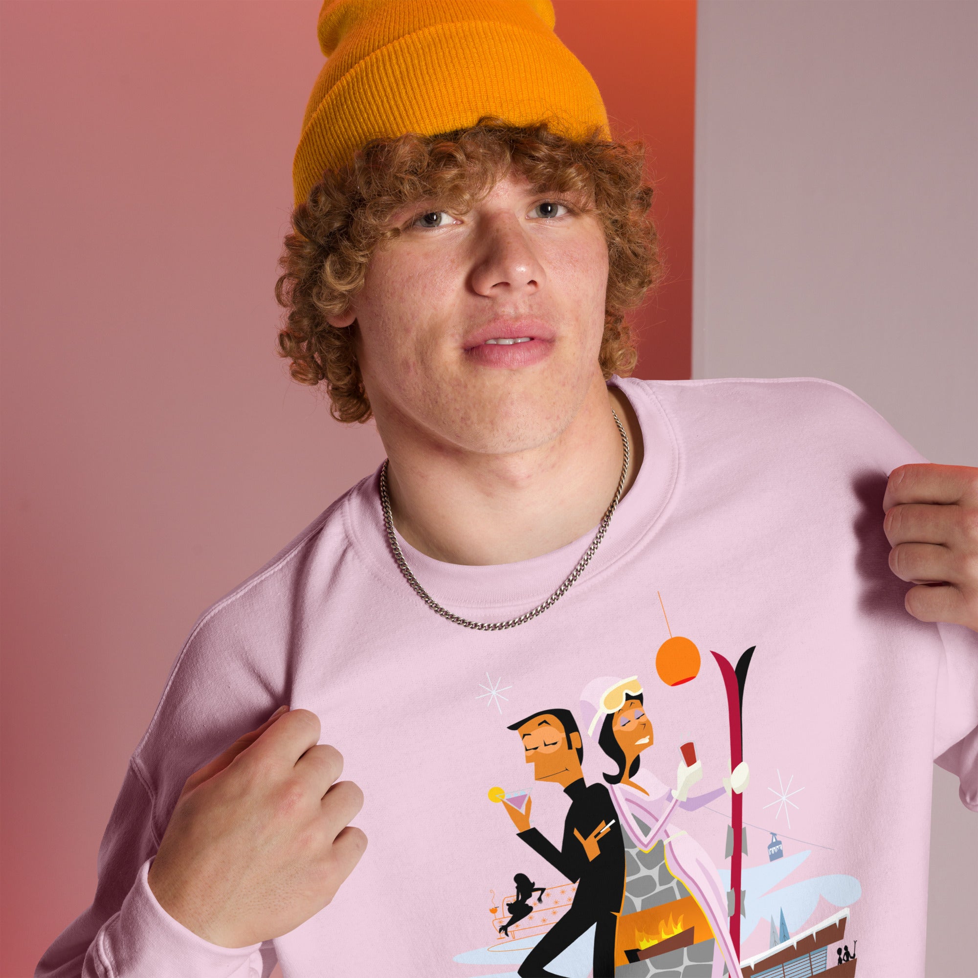 Unisex Sweatshirt License To Chill Mission Après-Ski on light colors