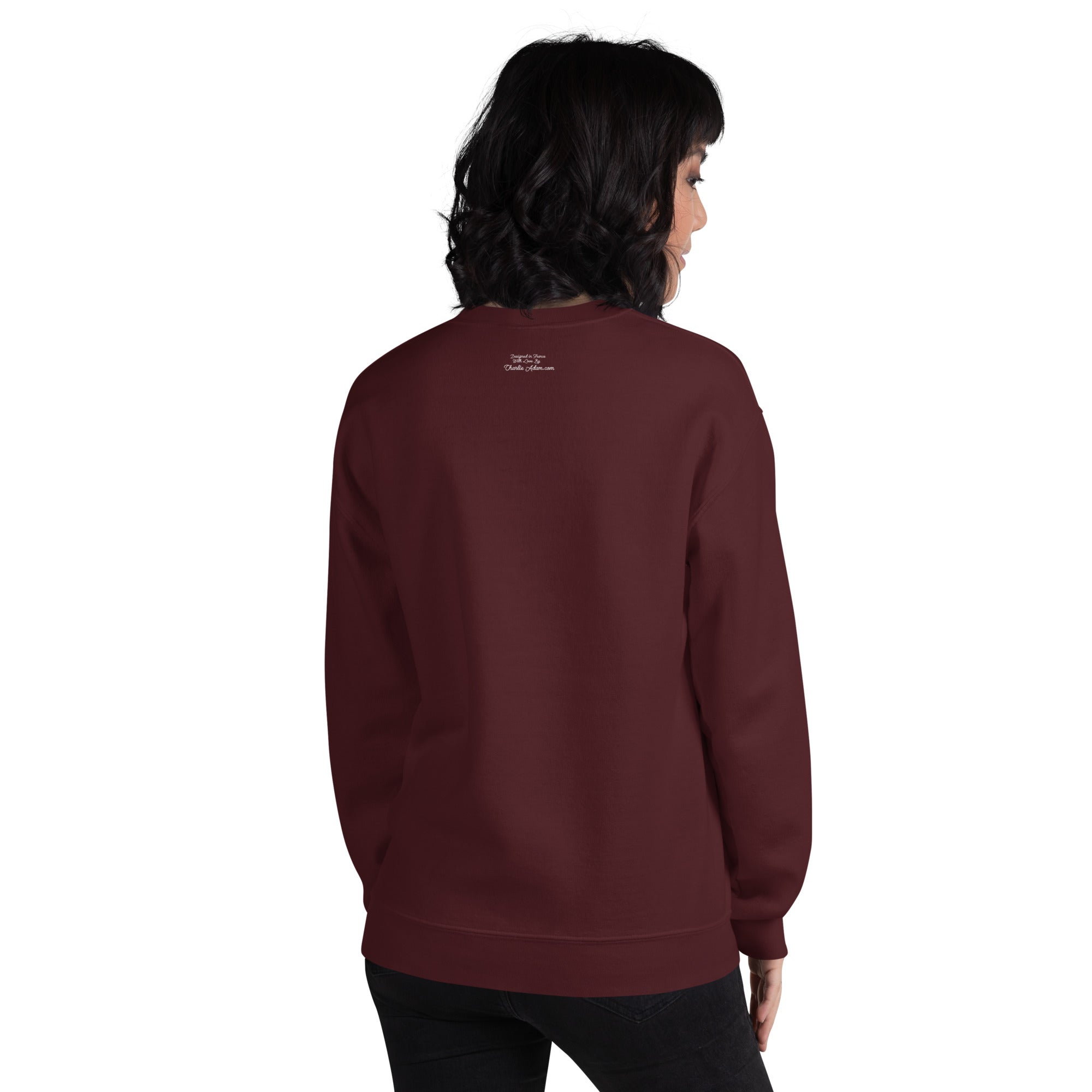 Unisex Sweatshirt Octopus Blue on dark colors