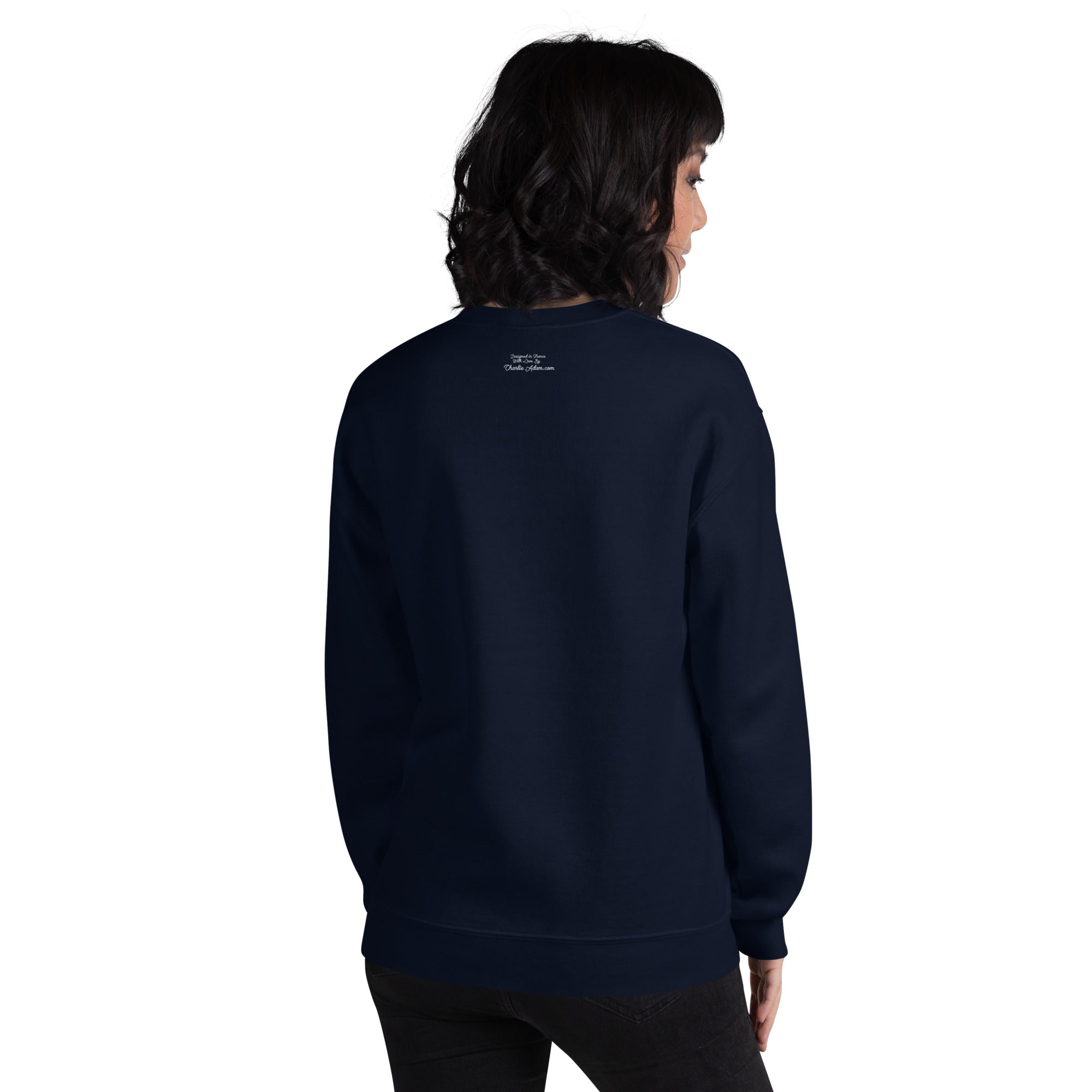 Unisex Sweatshirt Octopus Blue on dark colors