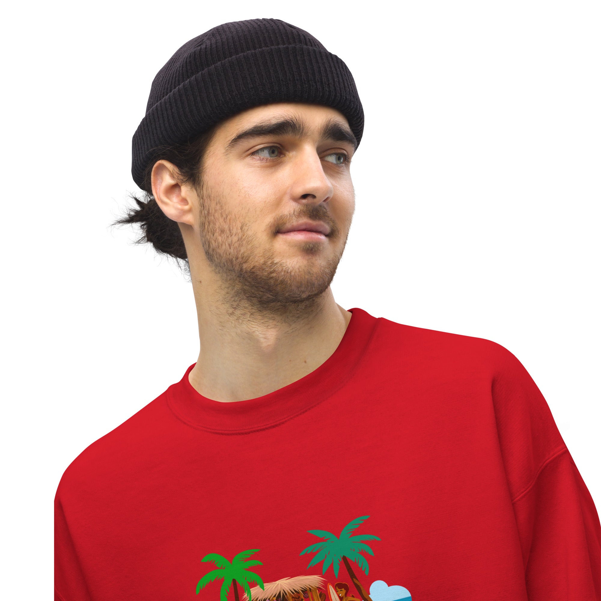 Unisex Sweatshirt Tiki Kombi on light colors