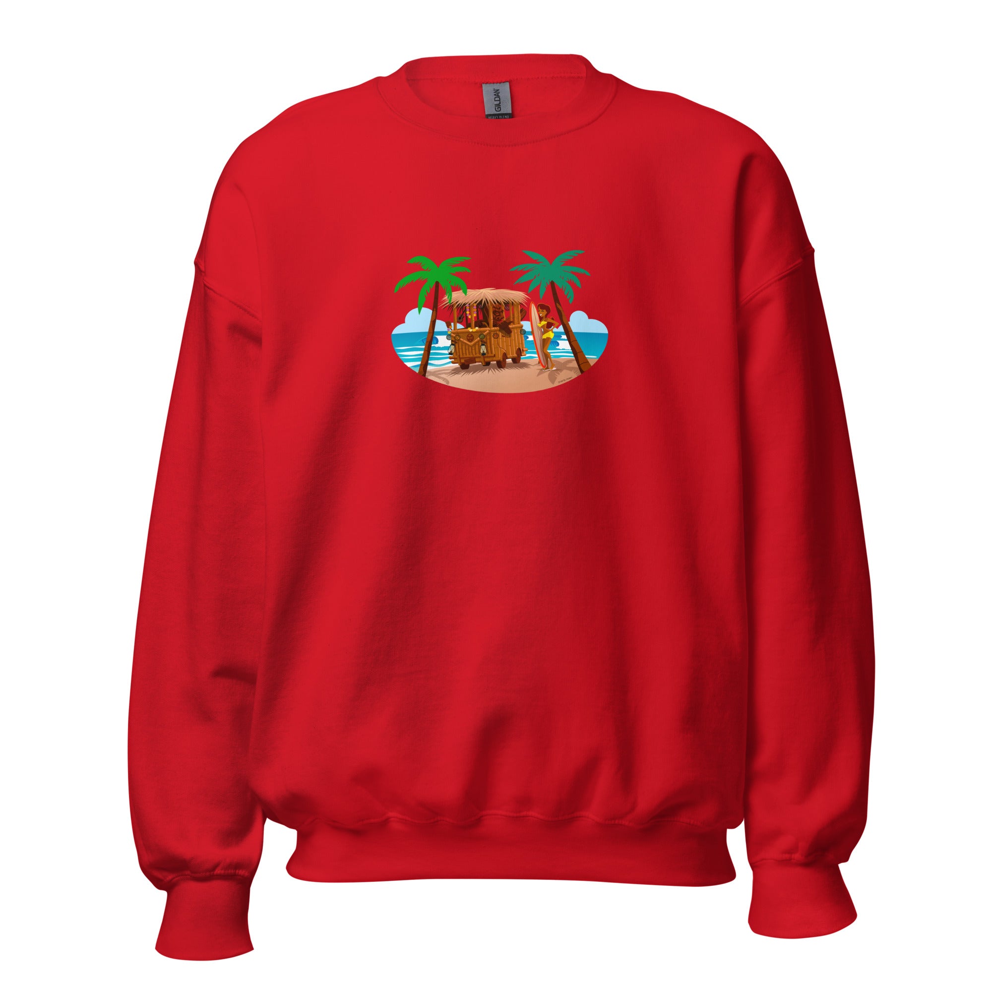 Unisex Sweatshirt Tiki Kombi on light colors