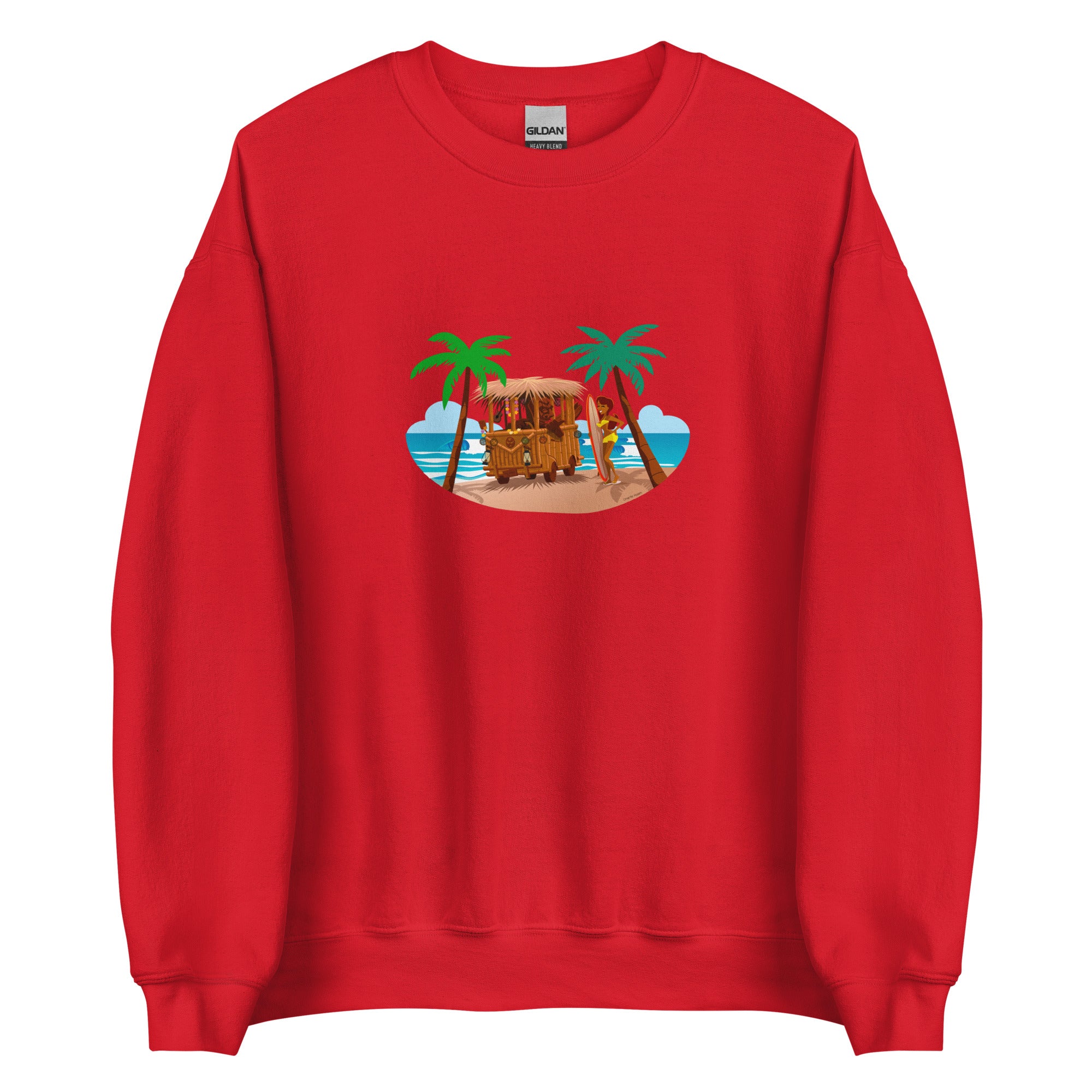 Unisex Sweatshirt Tiki Kombi on light colors