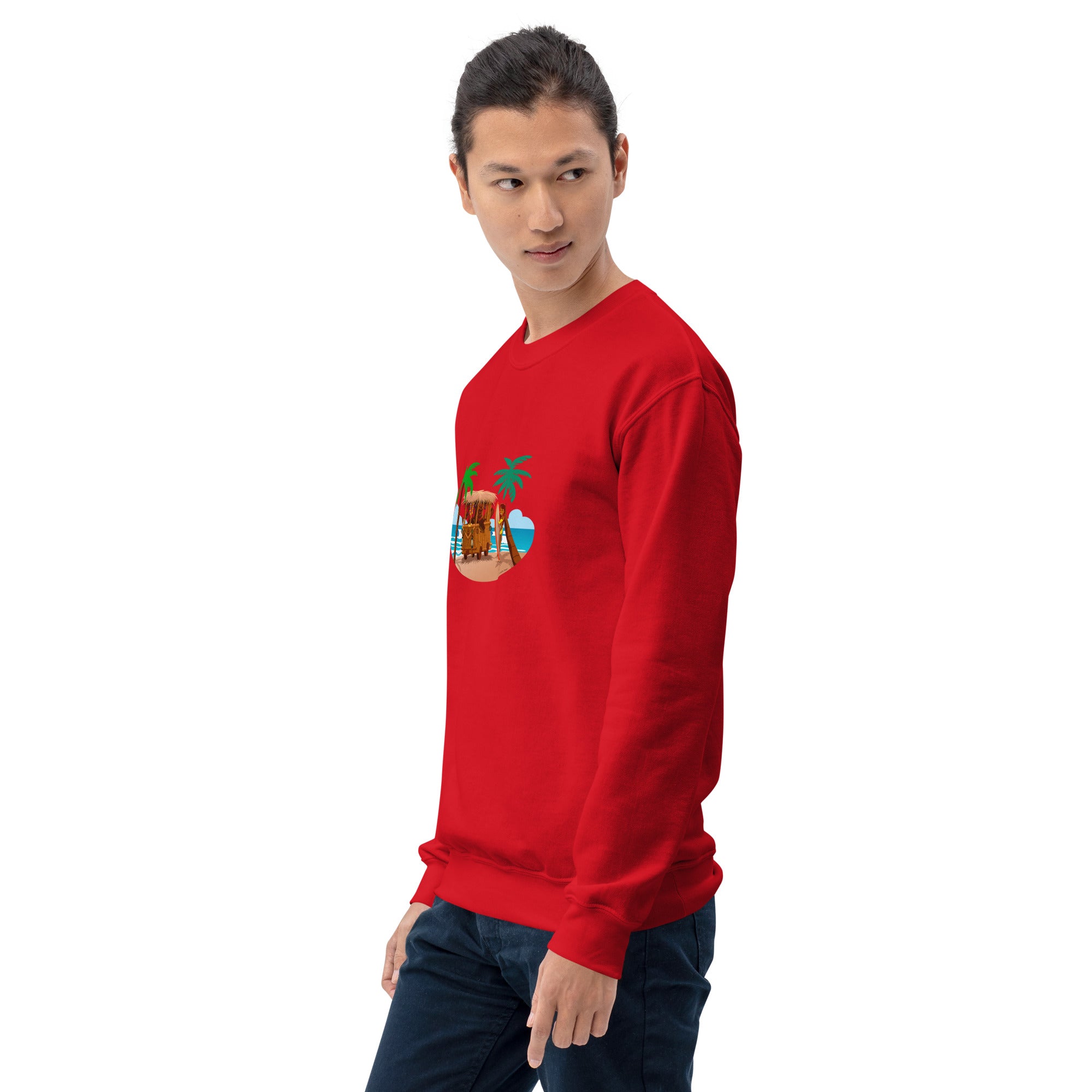 Unisex Sweatshirt Tiki Kombi on light colors