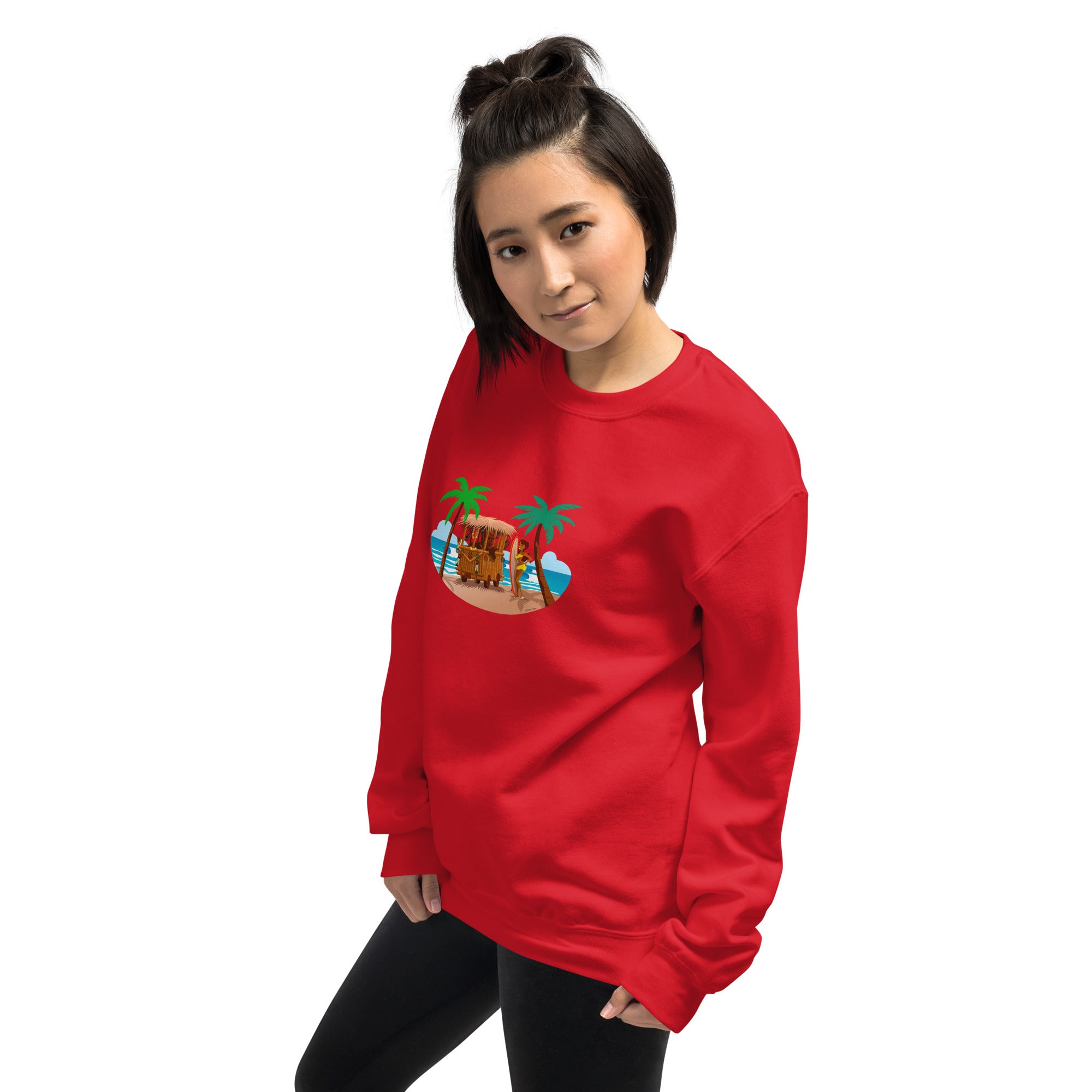 Unisex Sweatshirt Tiki Kombi on light colors